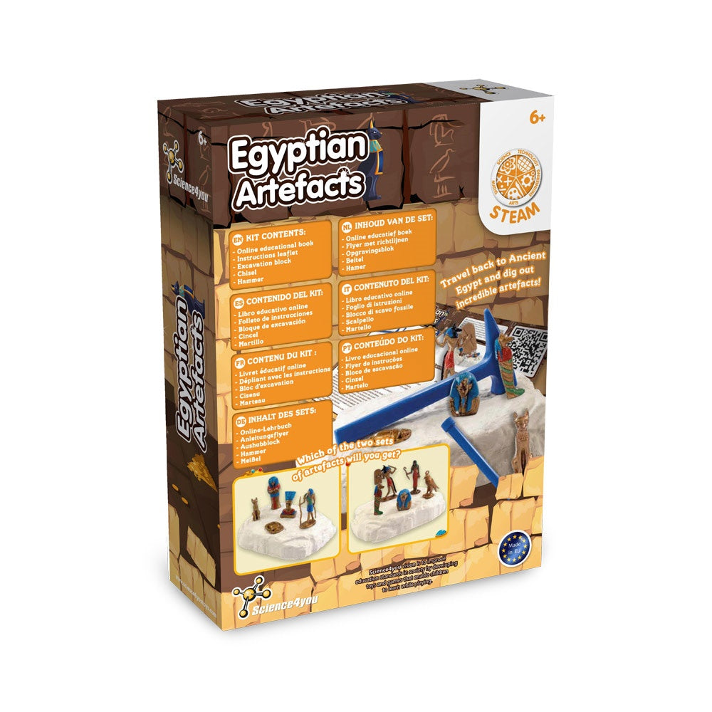 Ancient Egypt Excavation Kit I. Lernspiel für Kinder – zusätzliche Ansicht