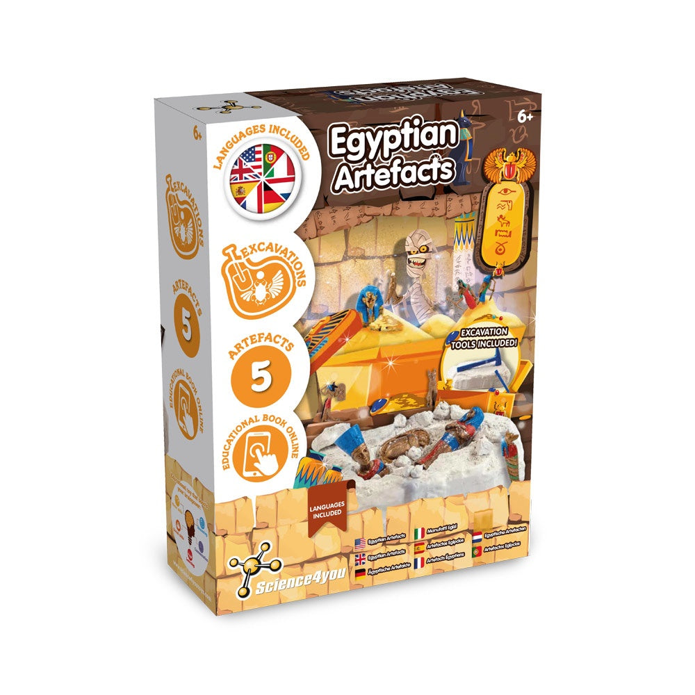 Ancient Egypt Excavation Kit I. Lernspiel für Kinder – zusätzliche Ansicht