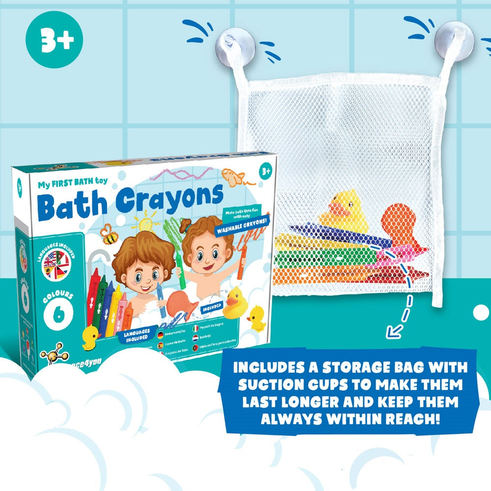 BATH CRAYONS. Lernspielzeug für Kinder – zusätzliche Ansicht