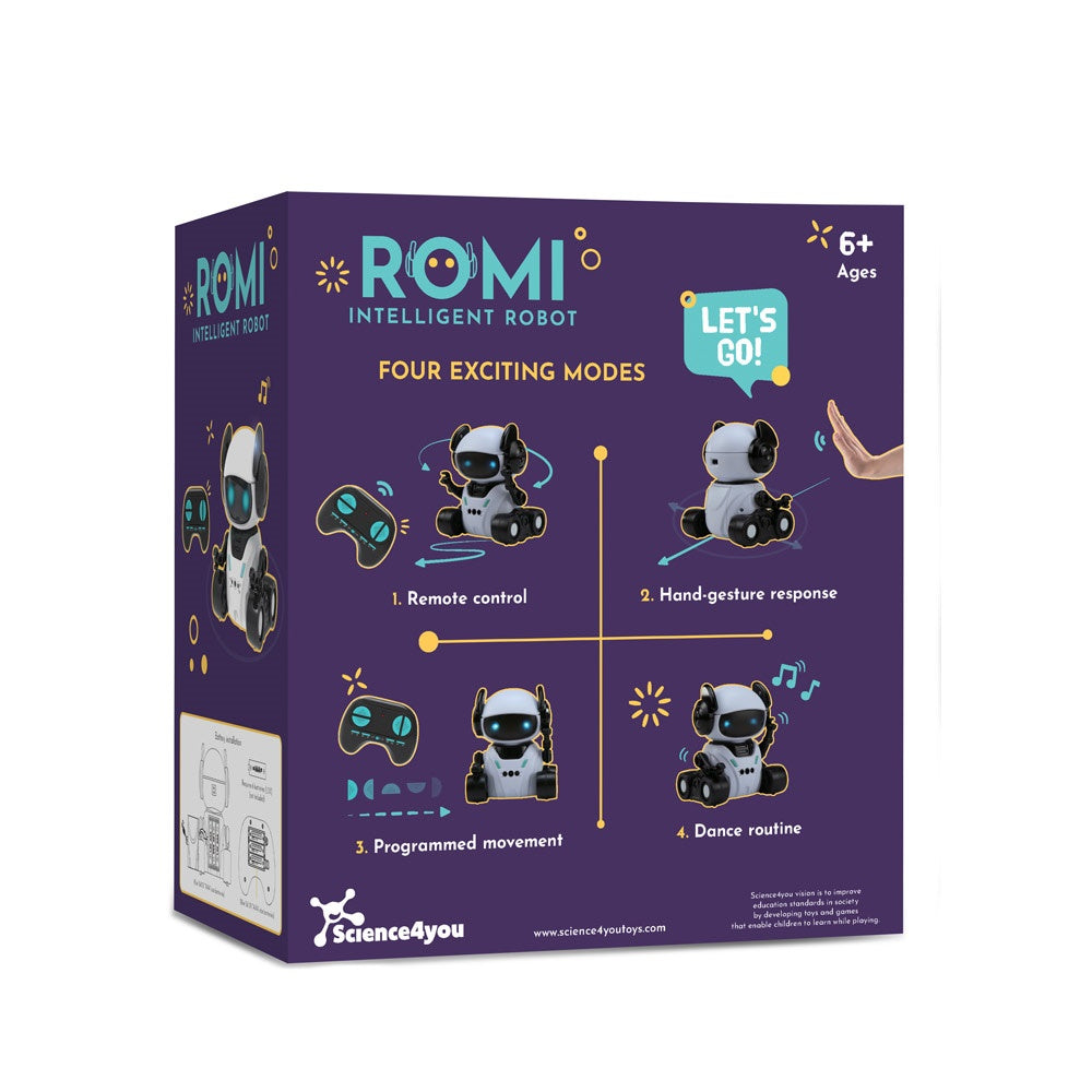 ROMI INTELLIGENT ROBOT. Lernspielzeug für Kinder – zusätzliche Ansicht