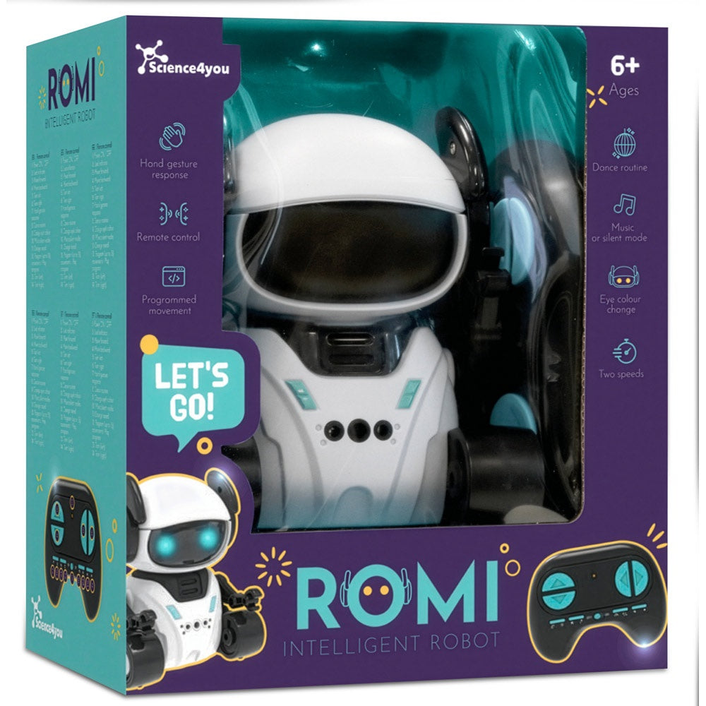 ROMI INTELLIGENT ROBOT. Lernspielzeug für Kinder – zusätzliche Ansicht