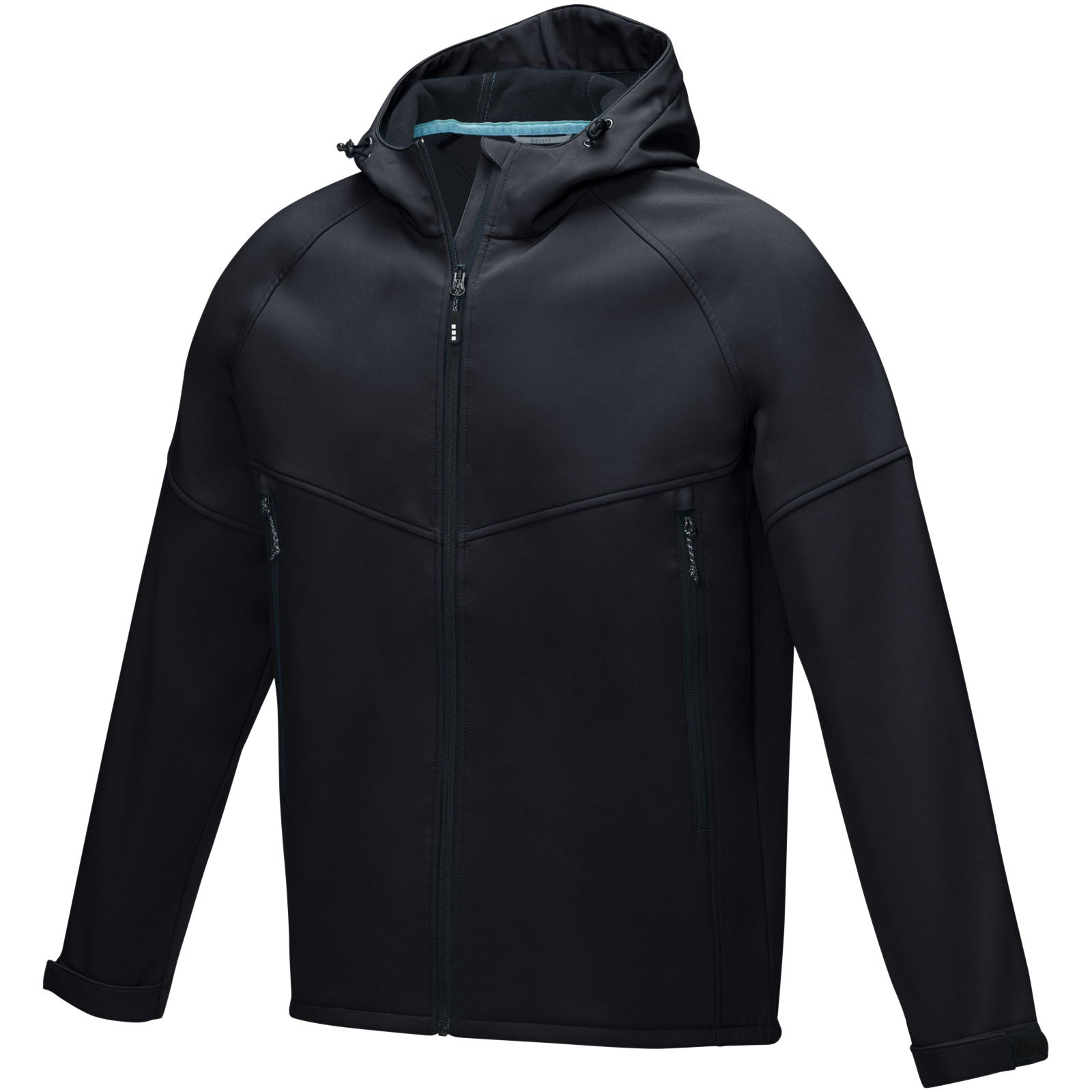 Coltan Softshelljacke aus recyceltem Material für Herren – Schwarz – 3XL