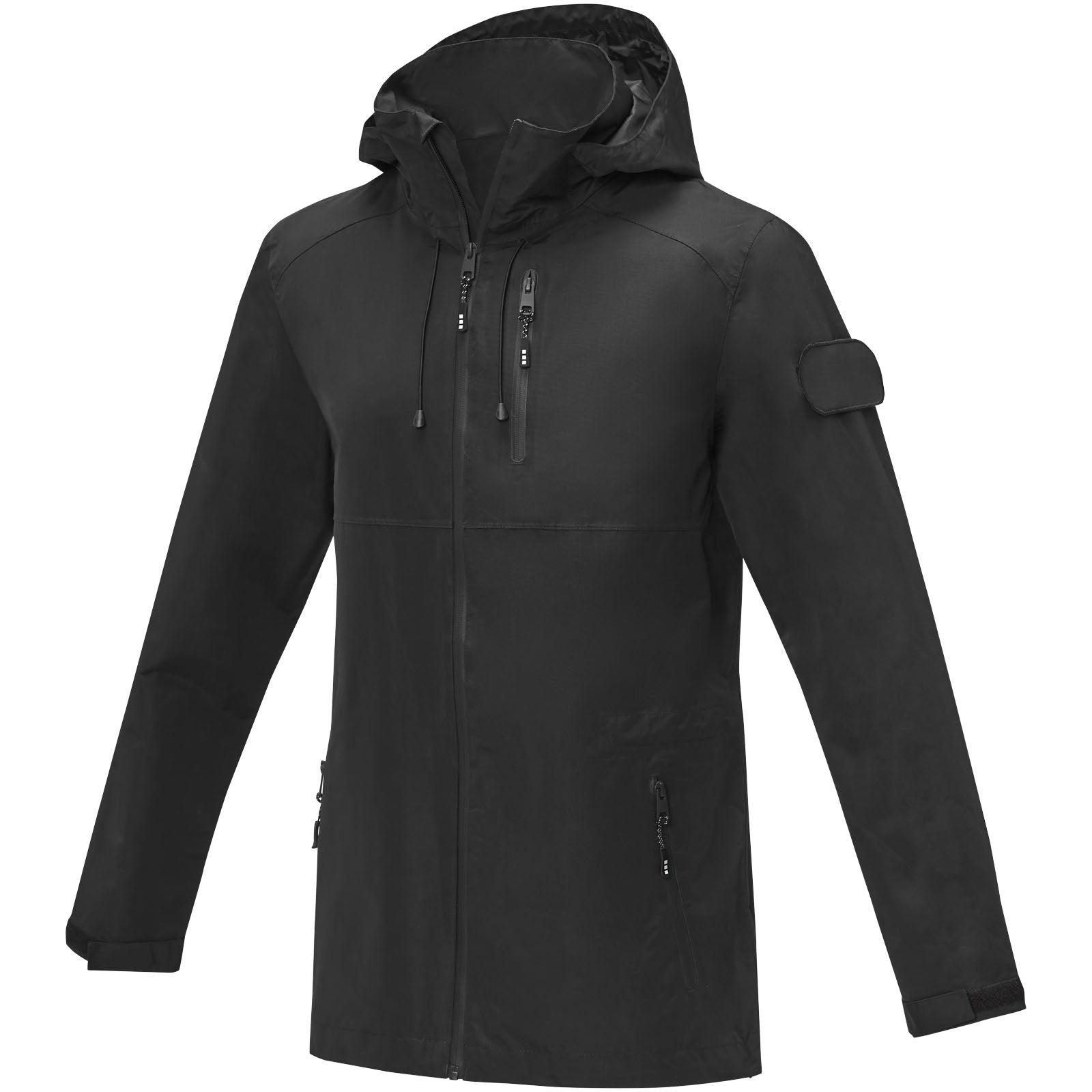 Kai Unisex leichte GRS recycelte Circular Jacke – Schwarz – XXS