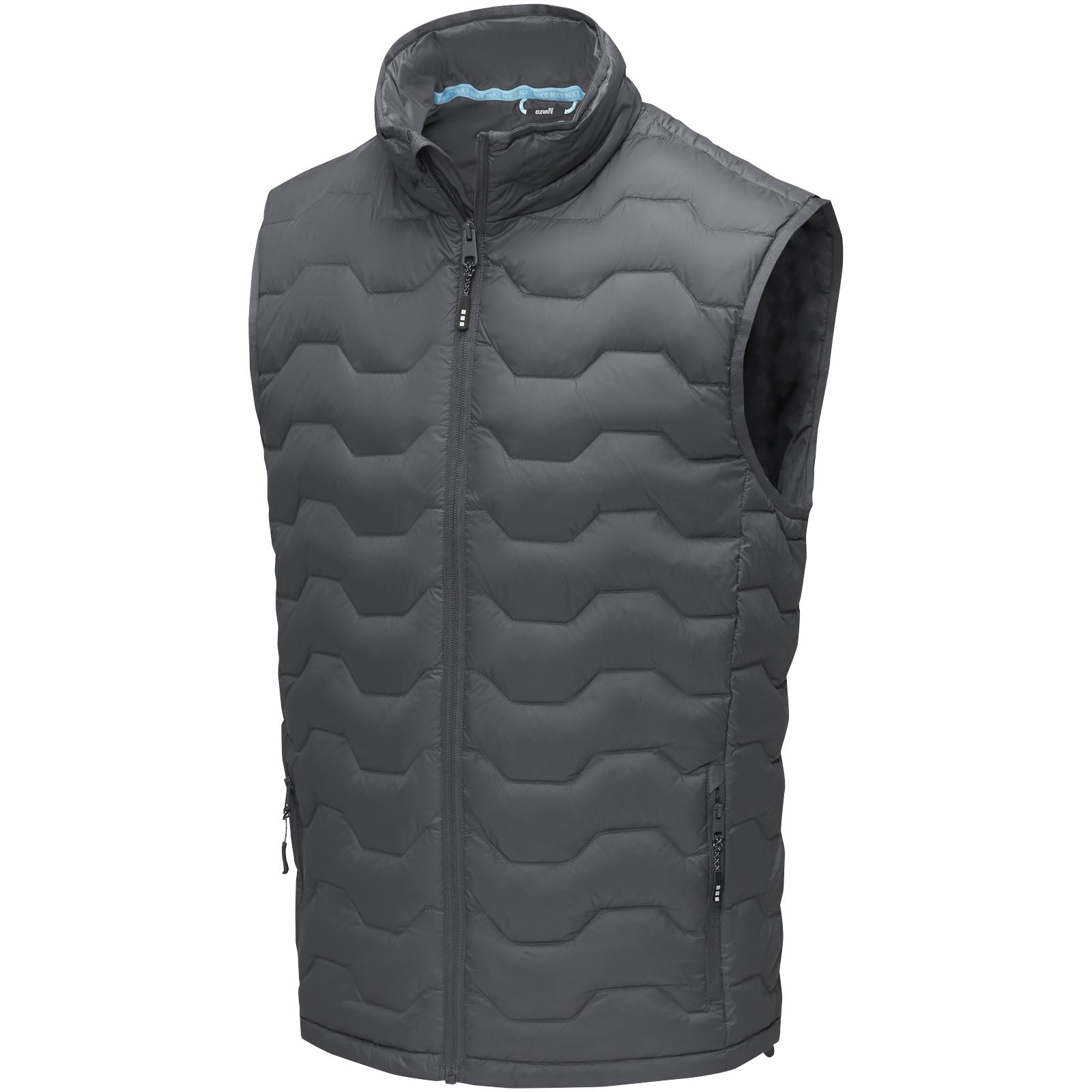 Petalite GRS isolierter Daunen-Bodywarmer aus recyceltem Material für Herren – Storm Grey – 3XL