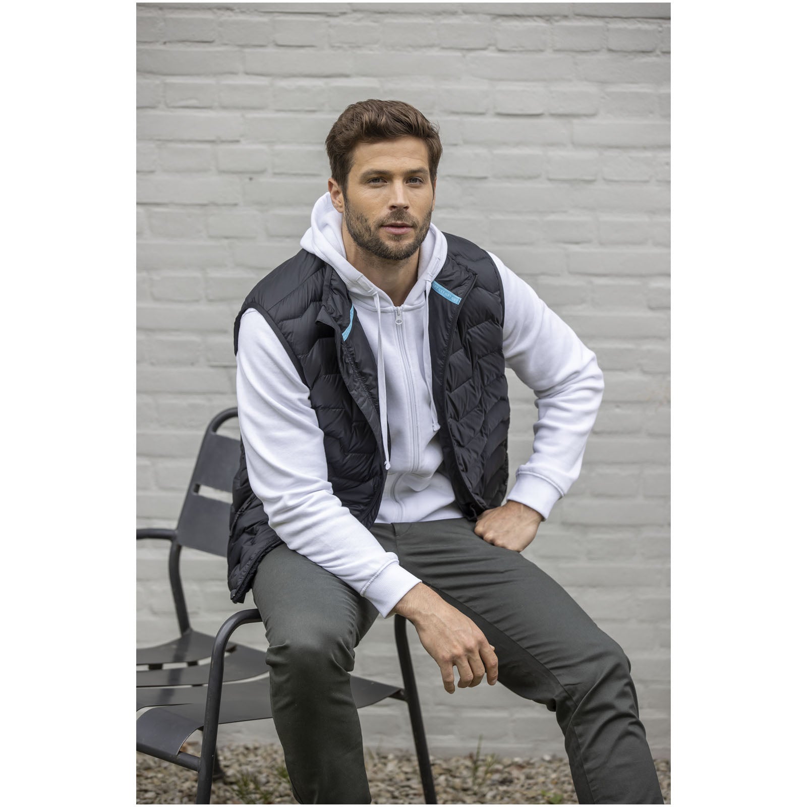 Petalite GRS isolierter Daunen-Bodywarmer aus recyceltem Material für Herren