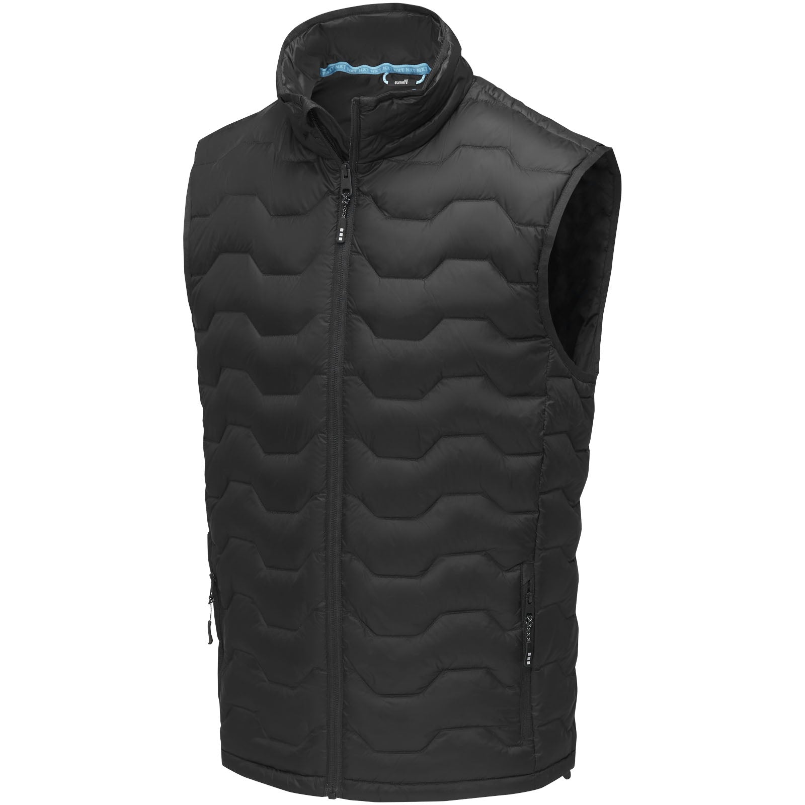 Petalite GRS isolierter Daunen-Bodywarmer aus recyceltem Material für Herren – Schwarz – 3XL