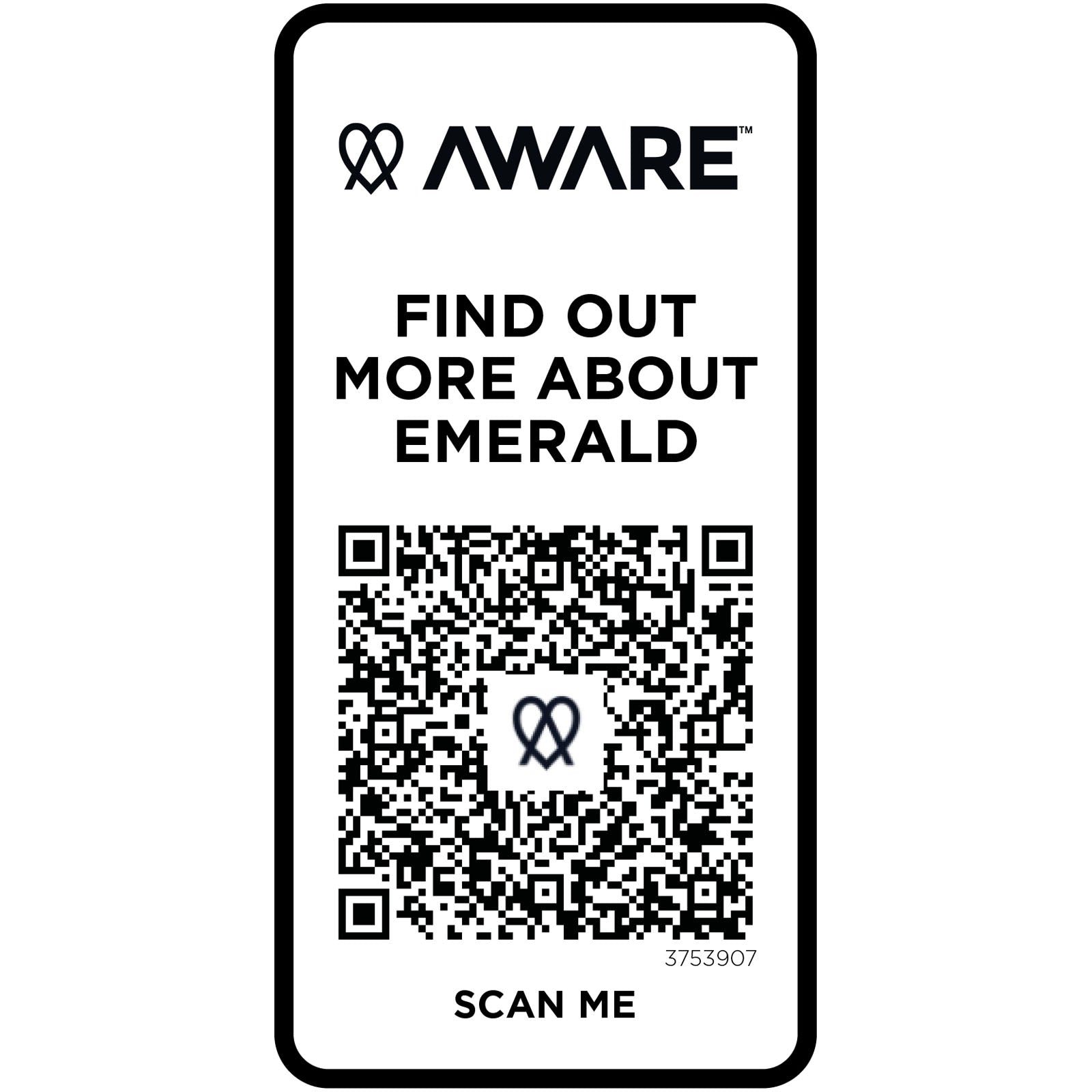 Emerald 200 g/m² Aware™ Polo Unisex aus recyceltem Material