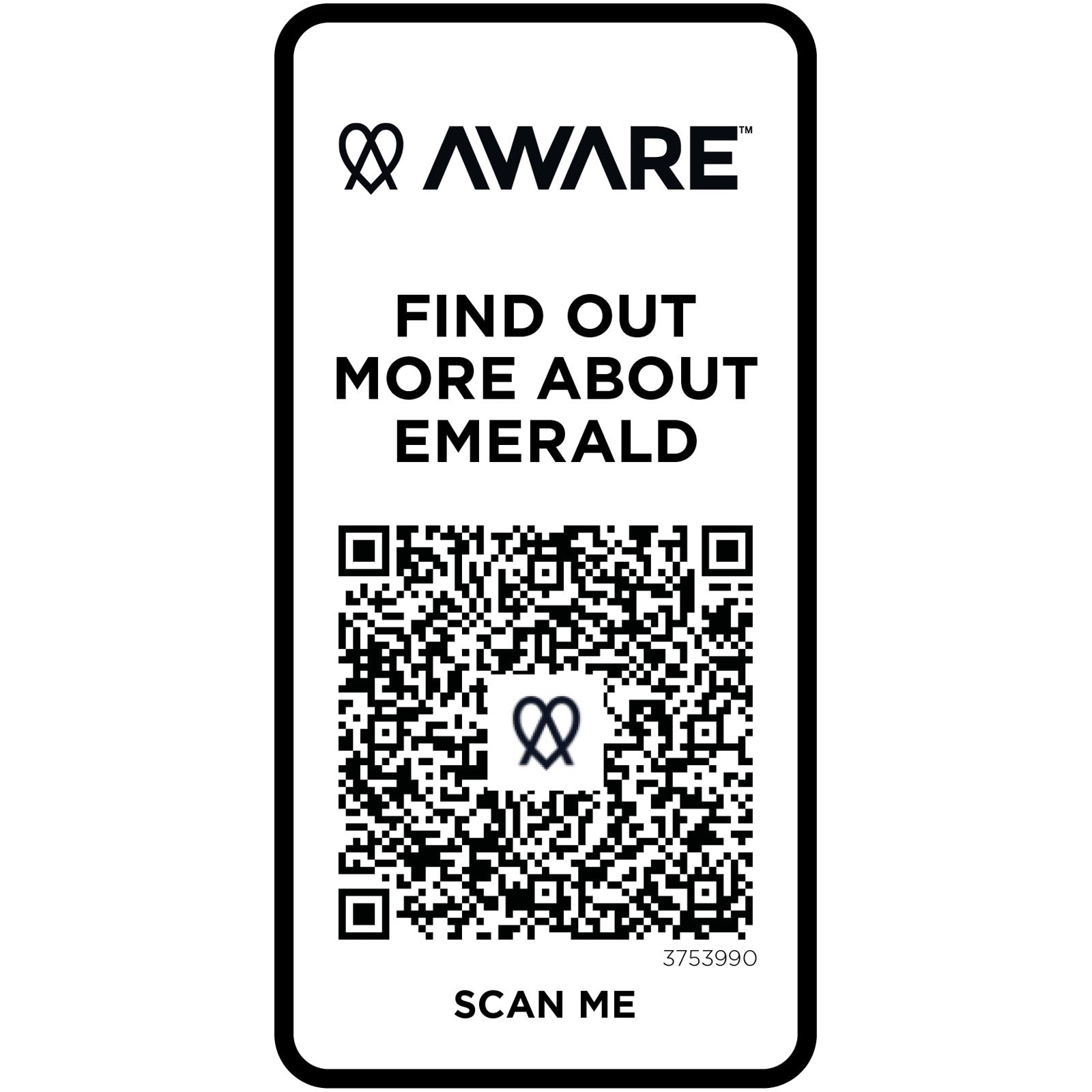Emerald 200 g/m² Aware™ Polo Unisex aus recyceltem Material