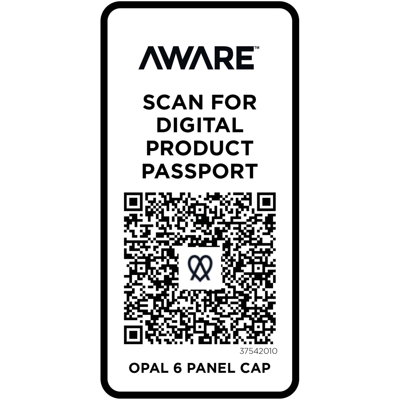 Opal 240 g/m² 6 Segmenten Aware™ recycelte Kappe