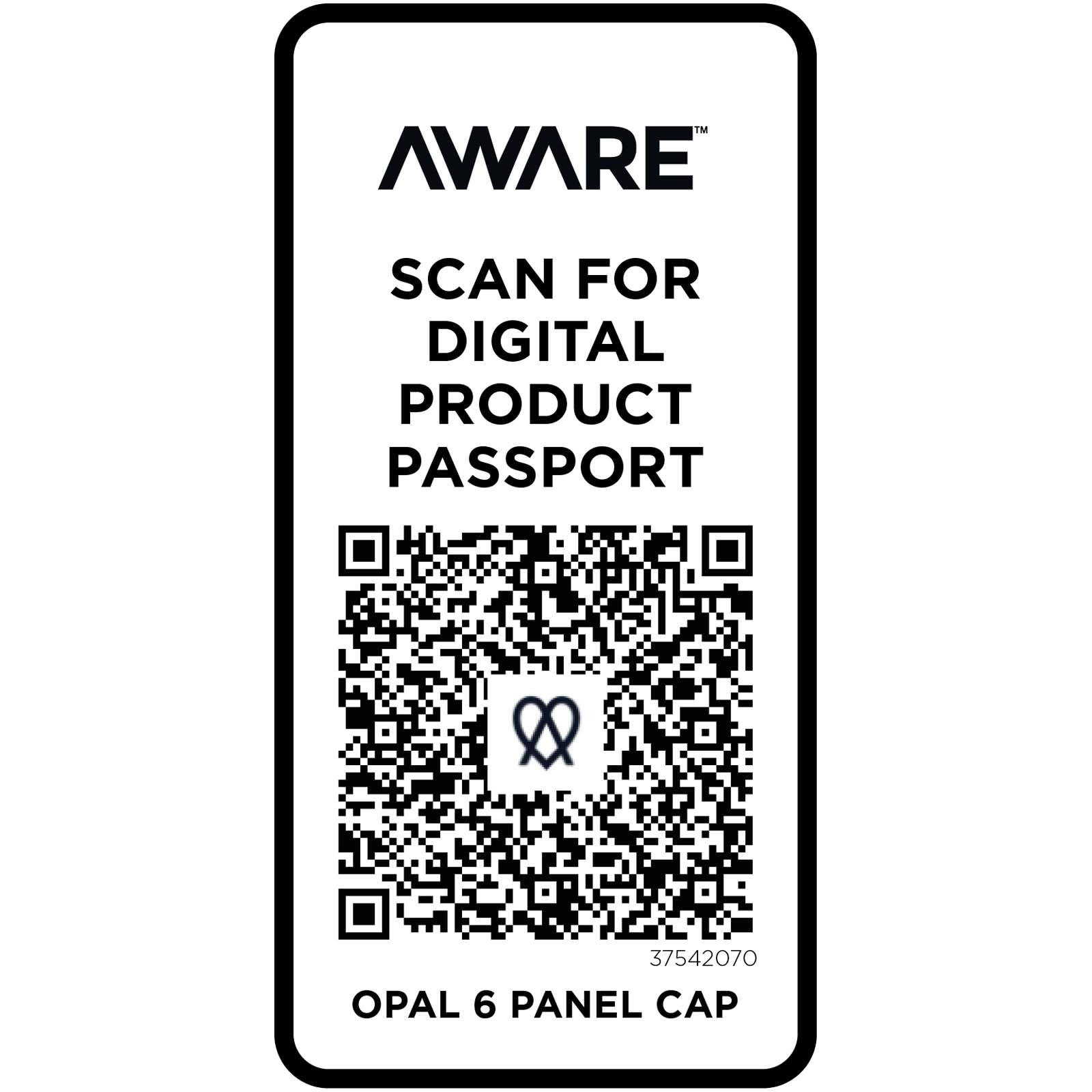 Opal 240 g/m² 6 Segmenten Aware™ recycelte Kappe