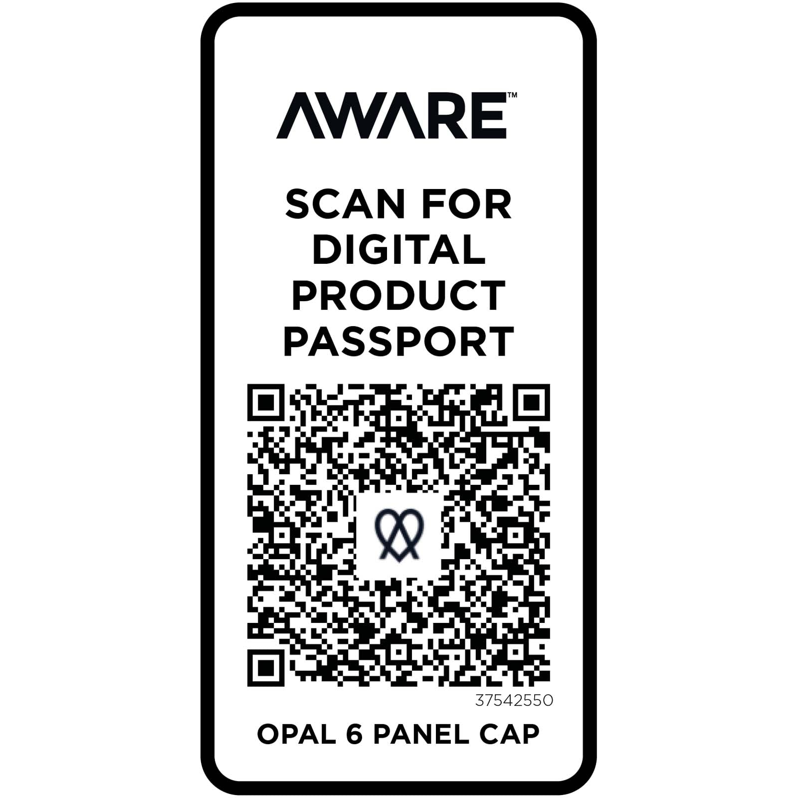 Opal 240 g/m² 6 Segmenten Aware™ recycelte Kappe