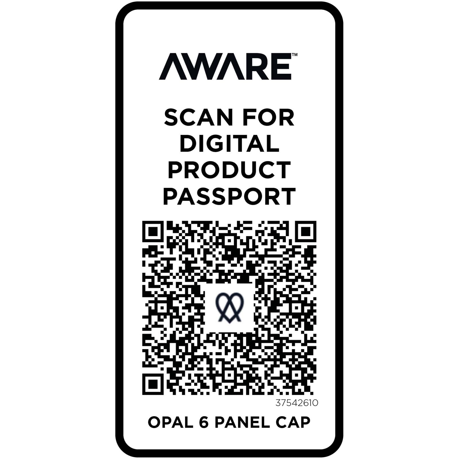 Opal 240 g/m² 6 Segmenten Aware™ recycelte Kappe