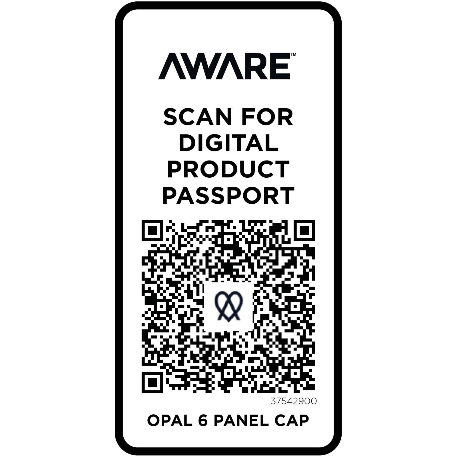 Opal 240 g/m² 6 Segmenten Aware™ recycelte Kappe