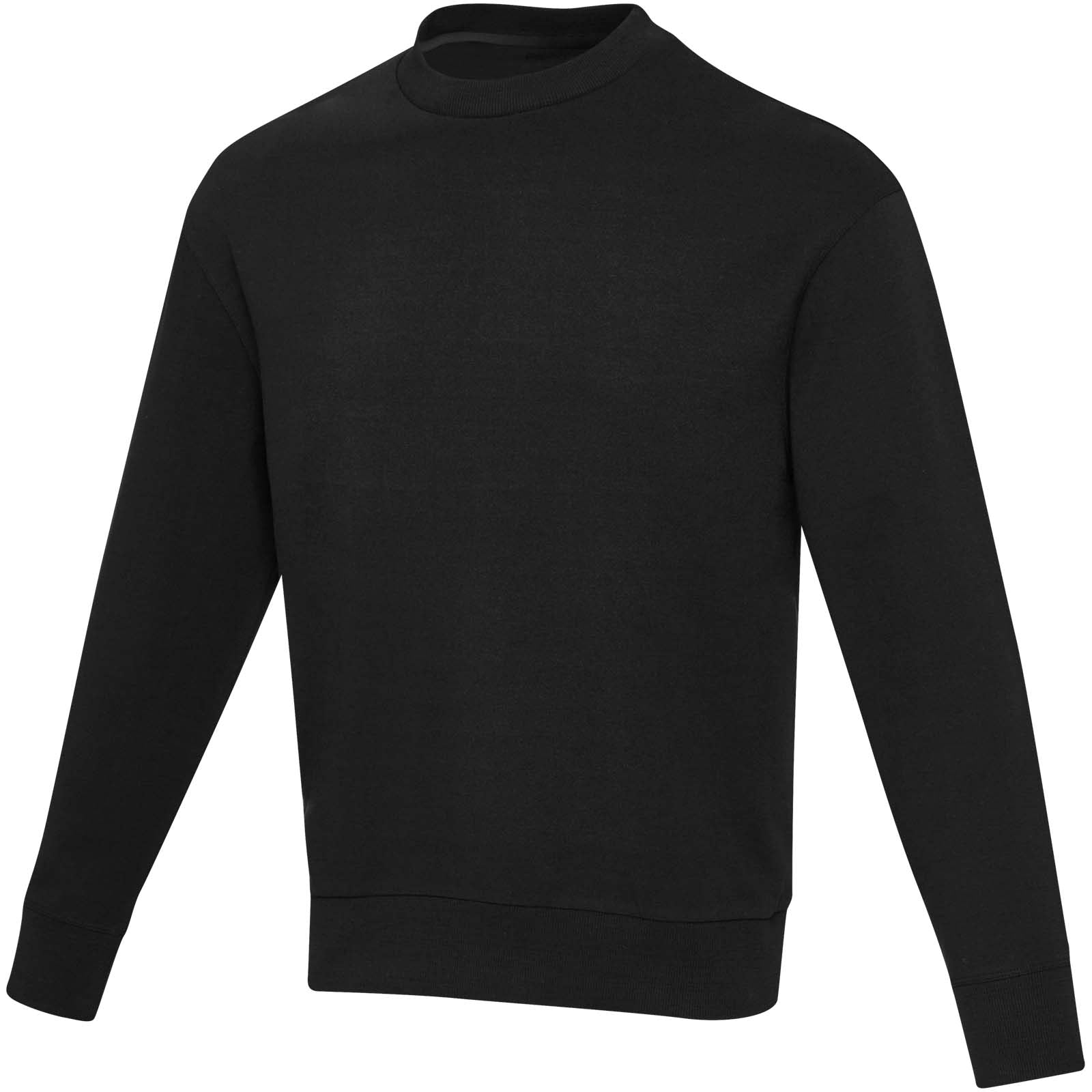 Tin 280 g/m² Unisex Aware™ Pullover mit Rundhalsausschnitt aus recyceltem Material – Schwarz – XXS