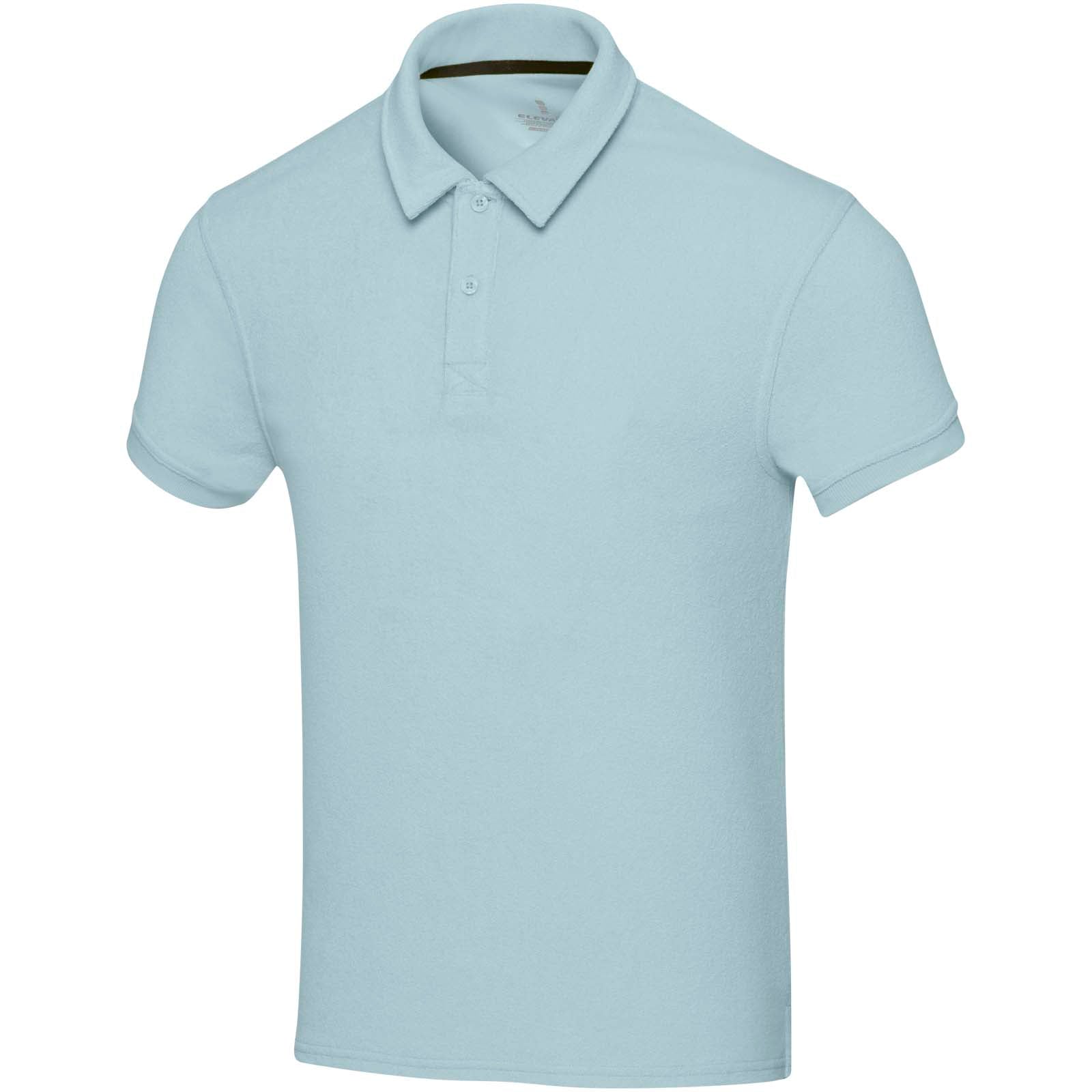 Akoya 230 g/m² Poloshirt aus recyceltem Frottee Unisex – Wolkenblau – XXS
