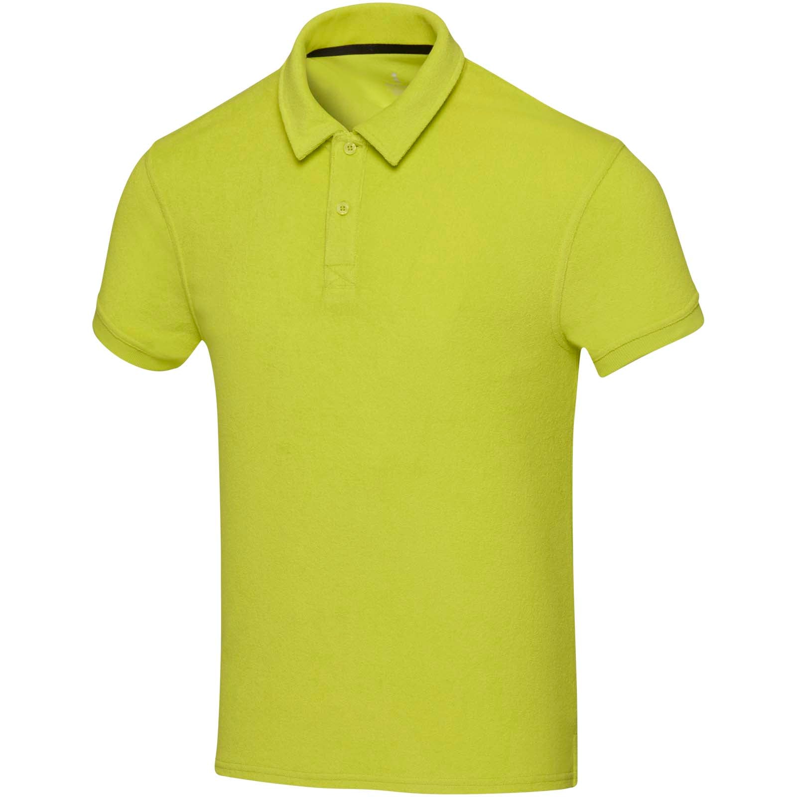Akoya 230 g/m² Poloshirt aus recyceltem Frottee Unisex – Limone – XXS