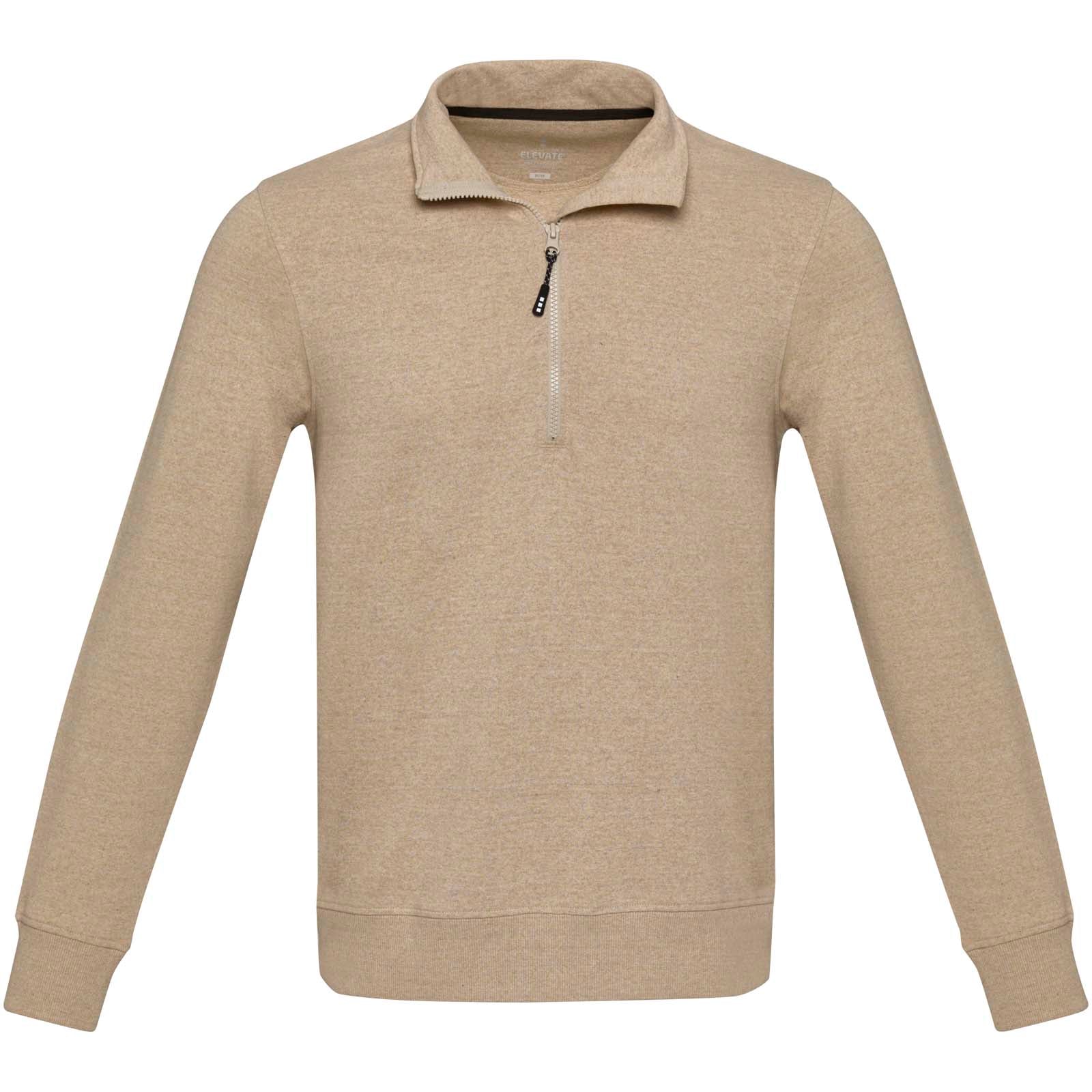 Tin 280 g/m² Aware™ Pullover mit Half-Zip Reißverschluss aus recyceltem Material Unisex