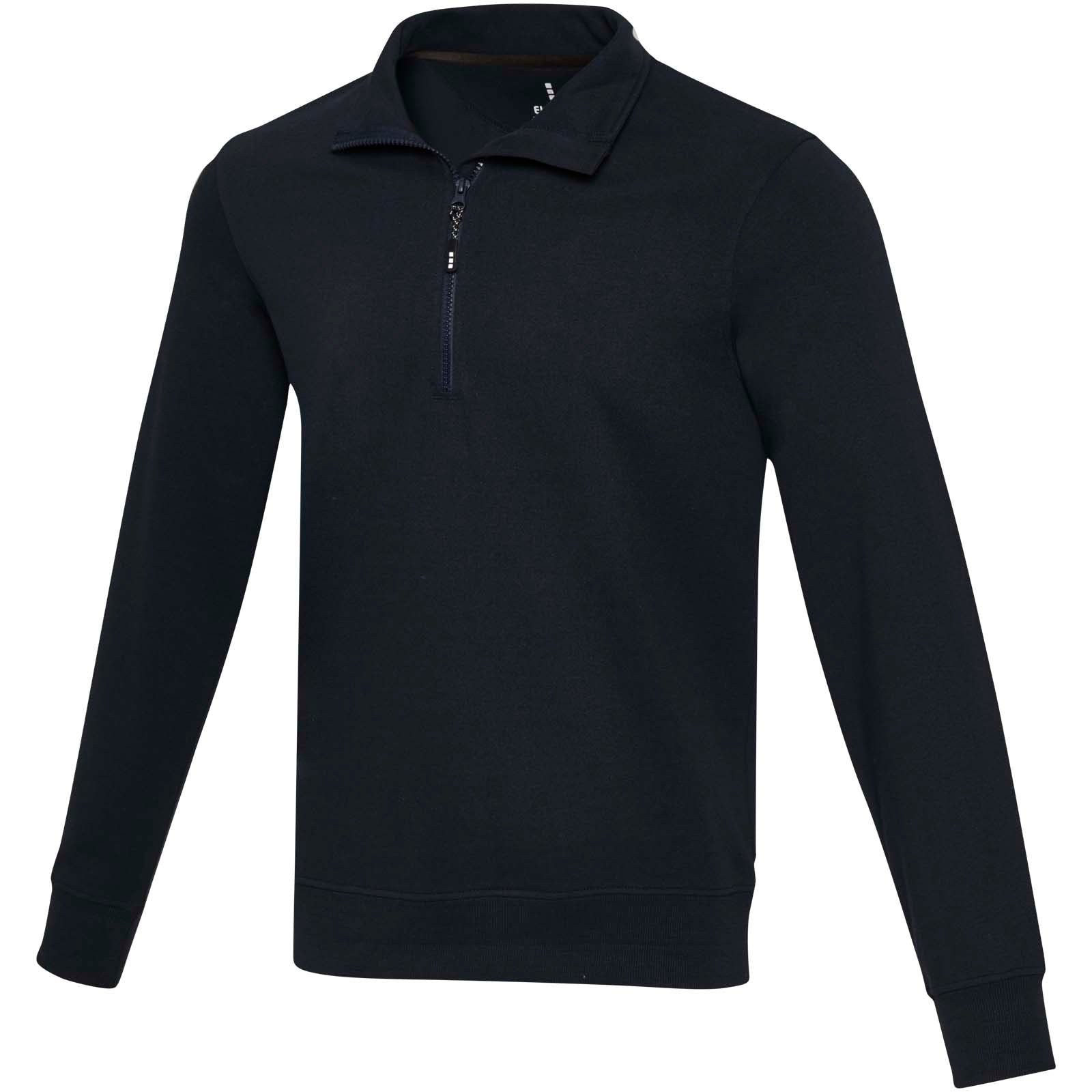 Tin 280 g/m² Aware™ Pullover mit Half-Zip Reißverschluss aus recyceltem Material Unisex – Navy – XXS