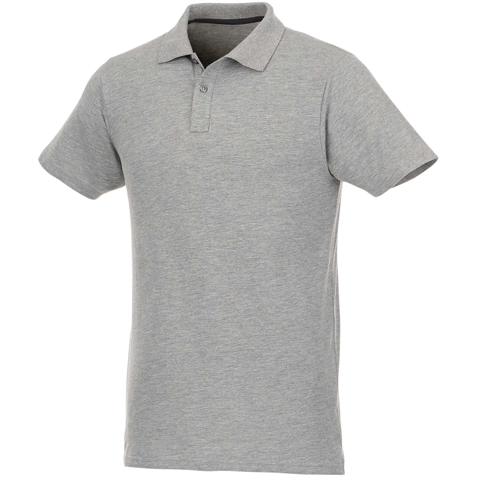 Helios 180 g/m² Poloshirt für Herren – Heather Grau – 3XL