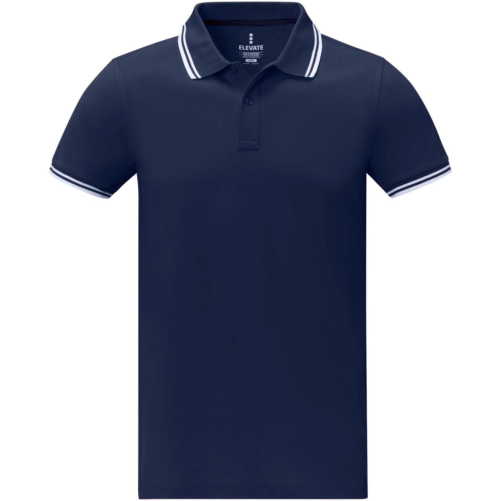 Amarago 200 g/m² Polo mit abgesetztem Rand für Herren