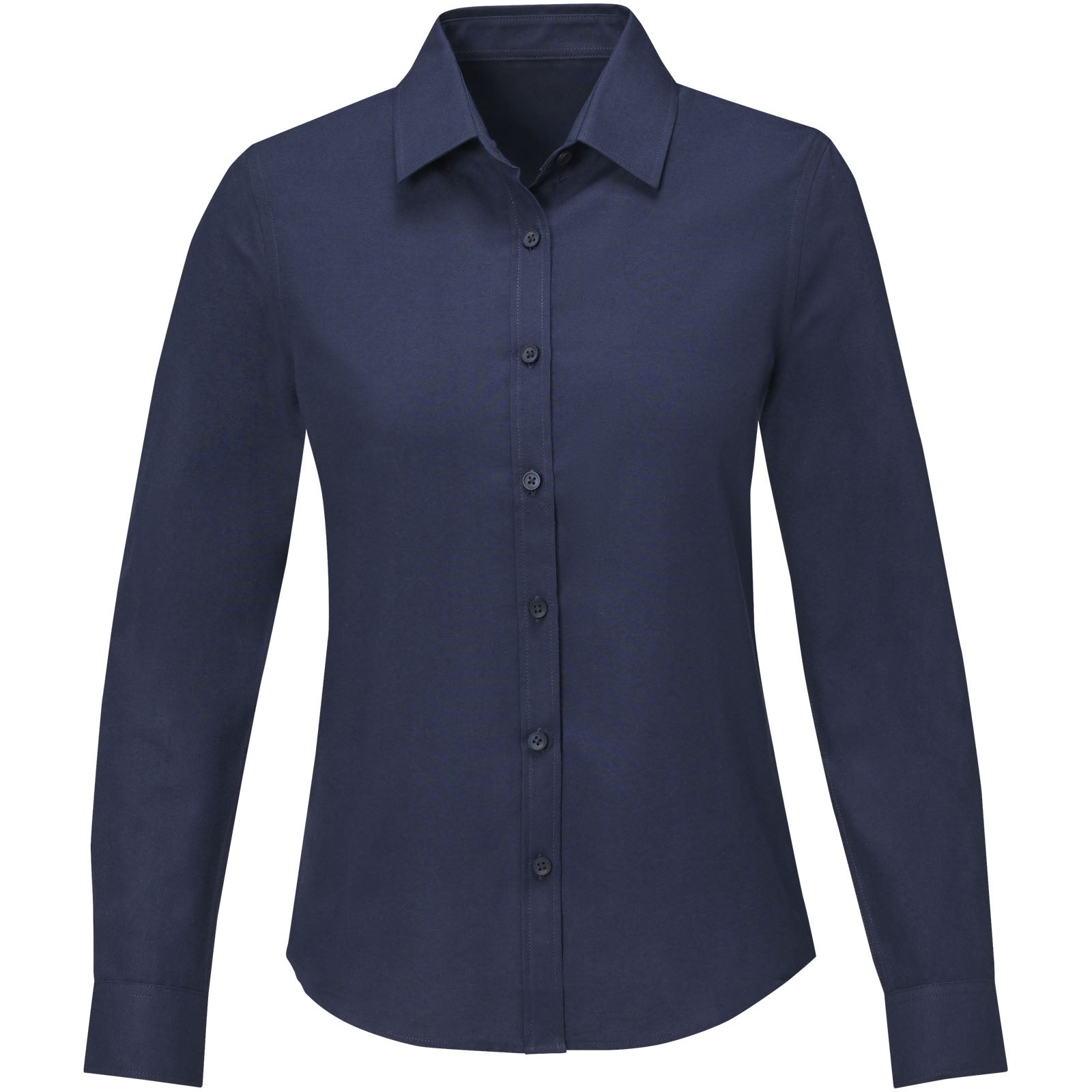 Pollux 130 g/m² Damenbluse mit langen Ärmeln