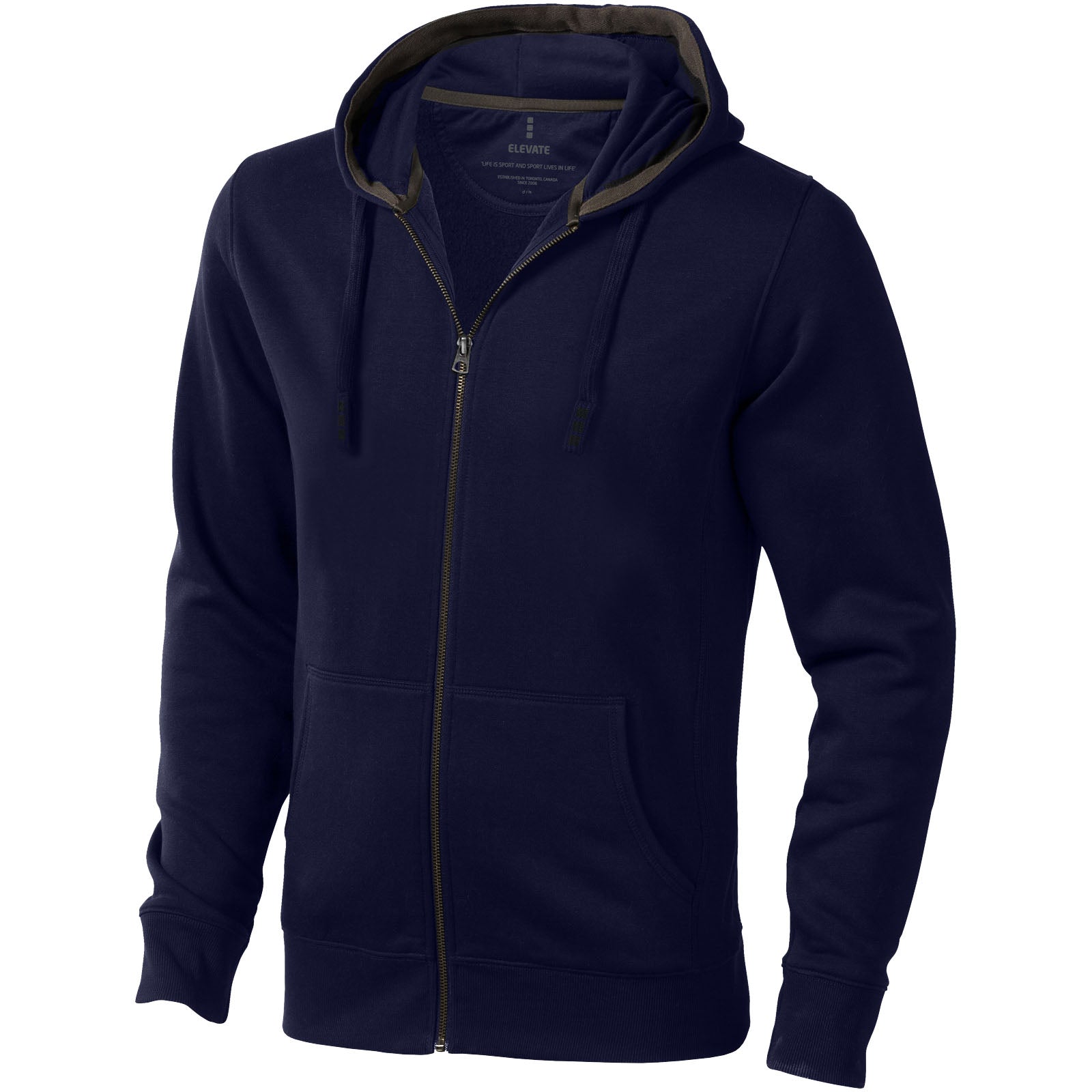 Arora 300 g/m² Kapuzensweatjacke Unisex – Navy – 3XL