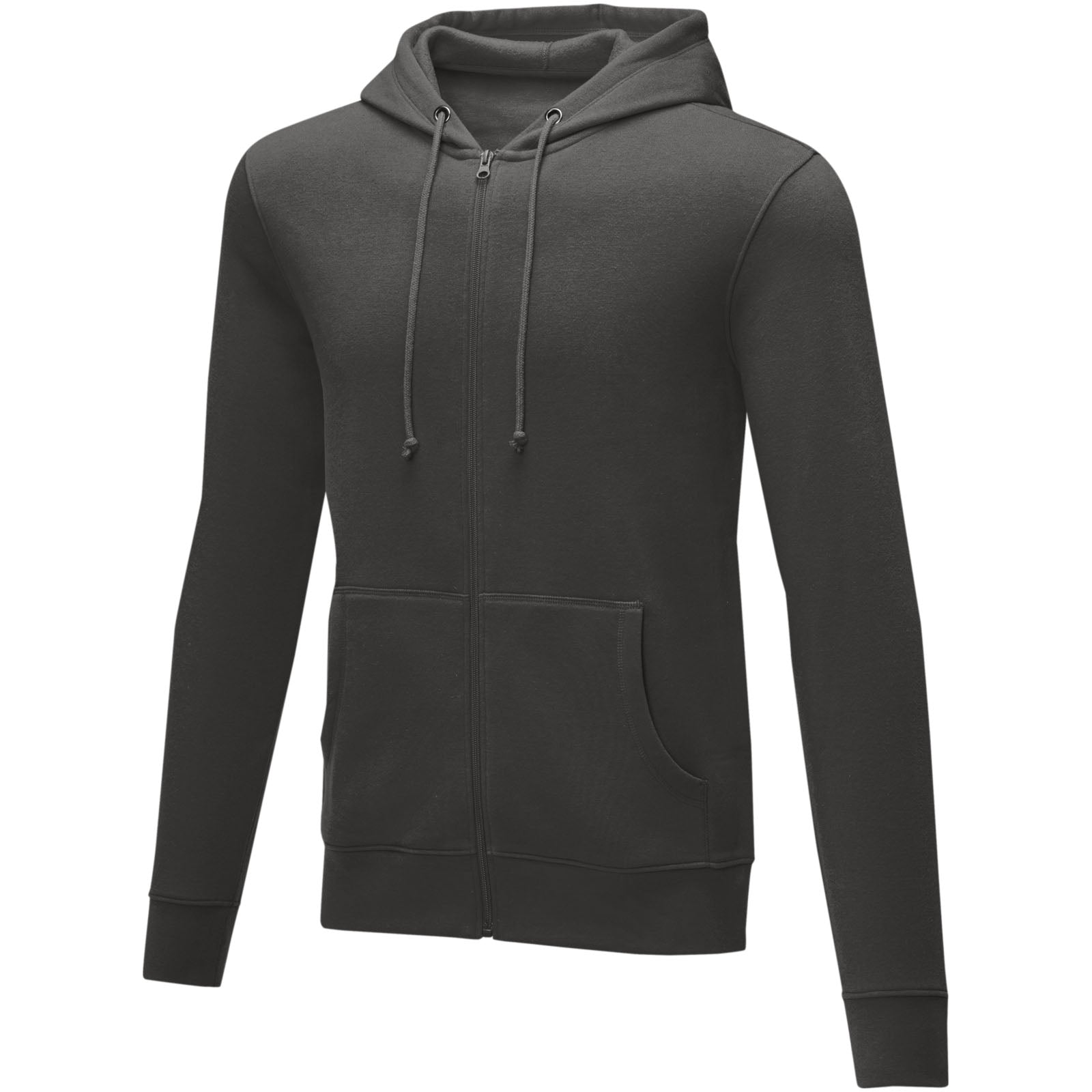 Charon 240 g/m² Herren Kapuzenpullover mit Reißverschluss – Storm Grey – 3XL