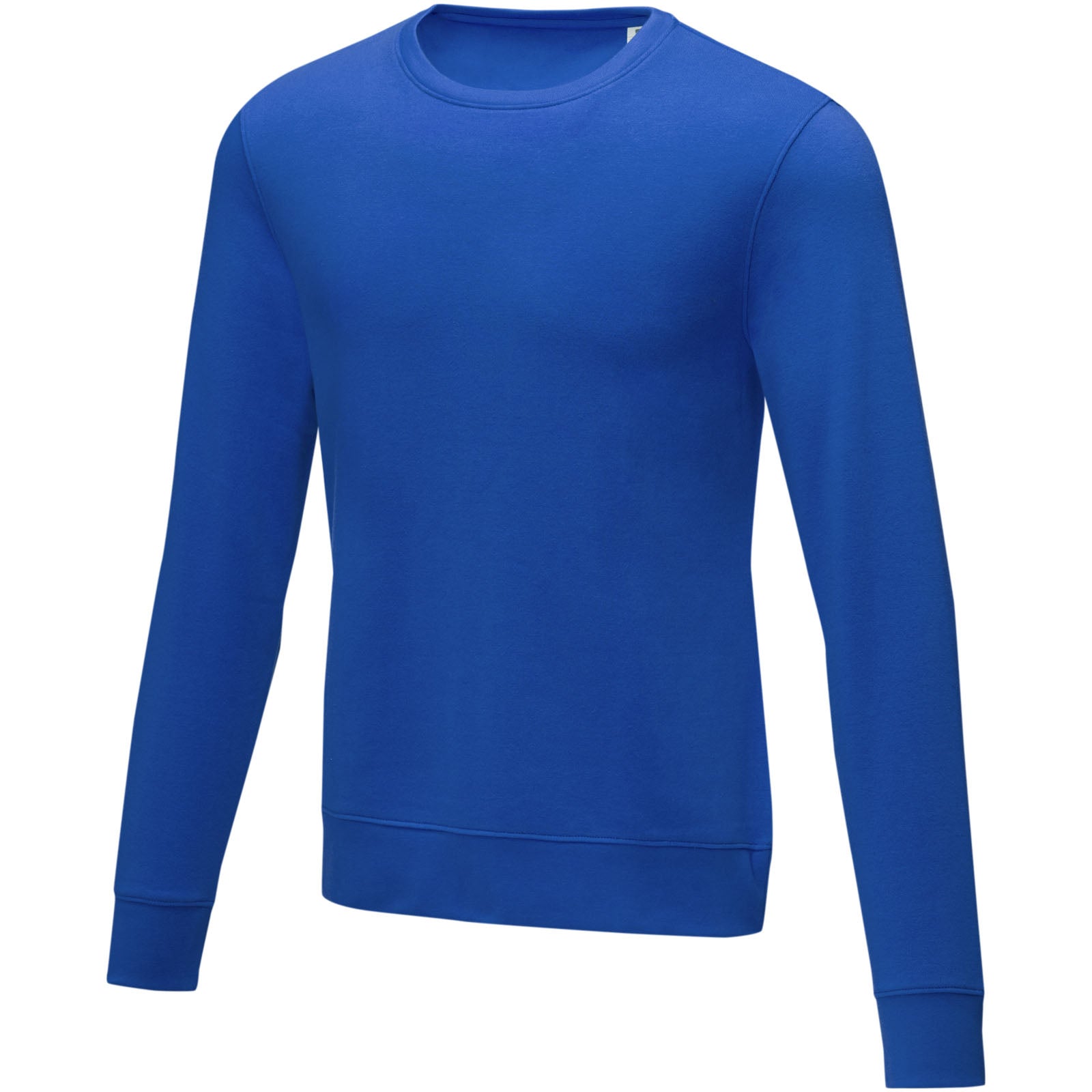 Charon 240 g/m² Herrenpullover mit Rundhalsausschnitt – Blau – 3XL
