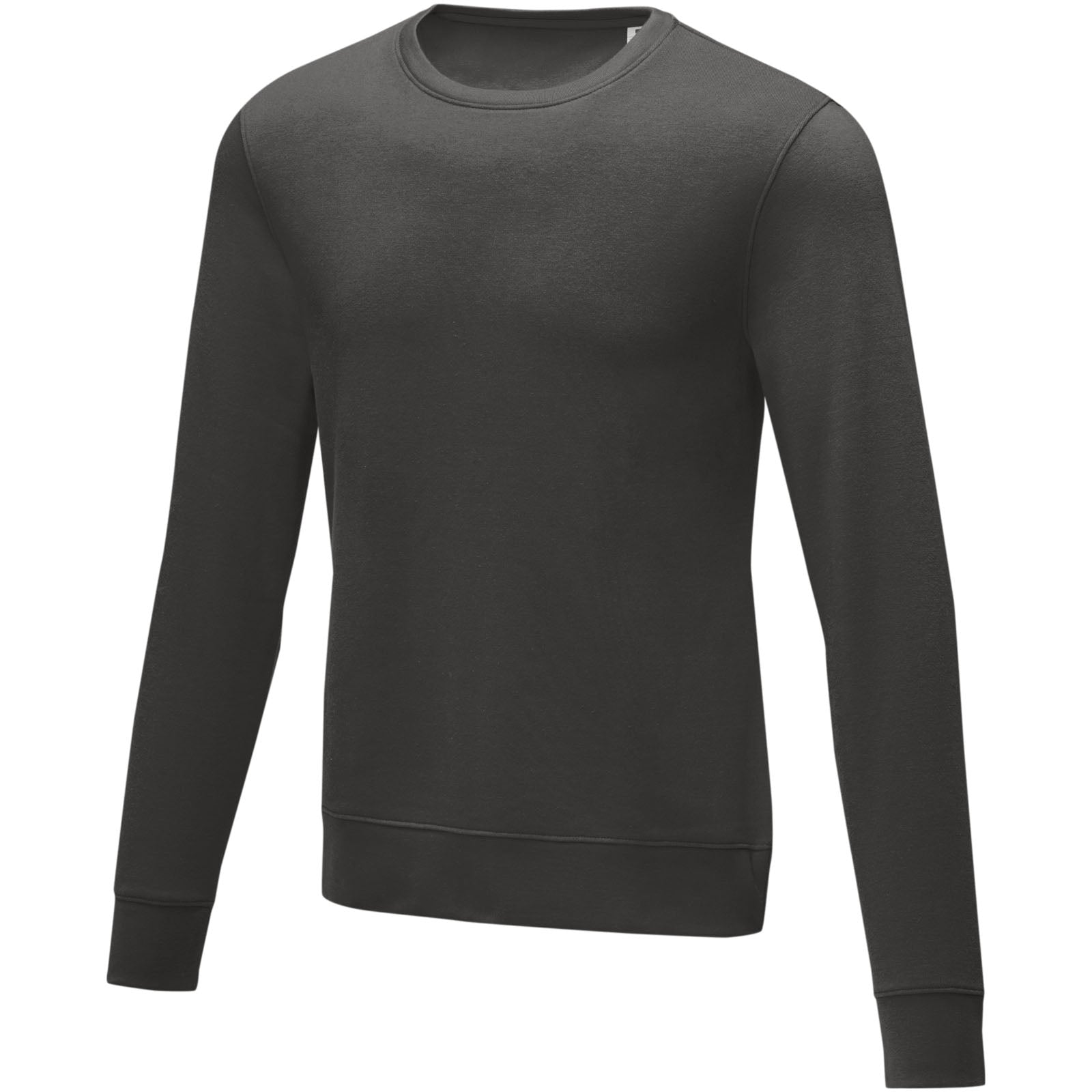 Charon 240 g/m² Herrenpullover mit Rundhalsausschnitt – Storm Grey – 3XL