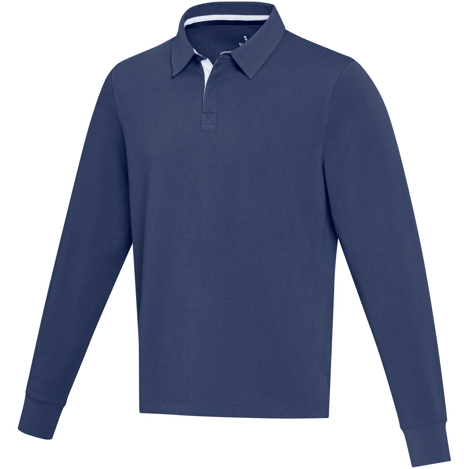 Clyde Rugby Polo Sweatshirt Unisex – Navy – XXS