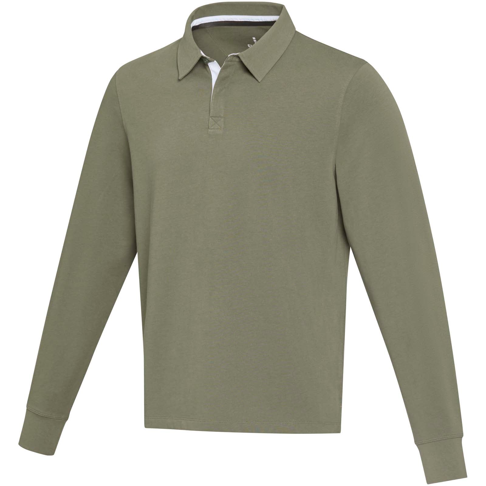 Clyde Rugby Polo Sweatshirt Unisex – Grün – XXS