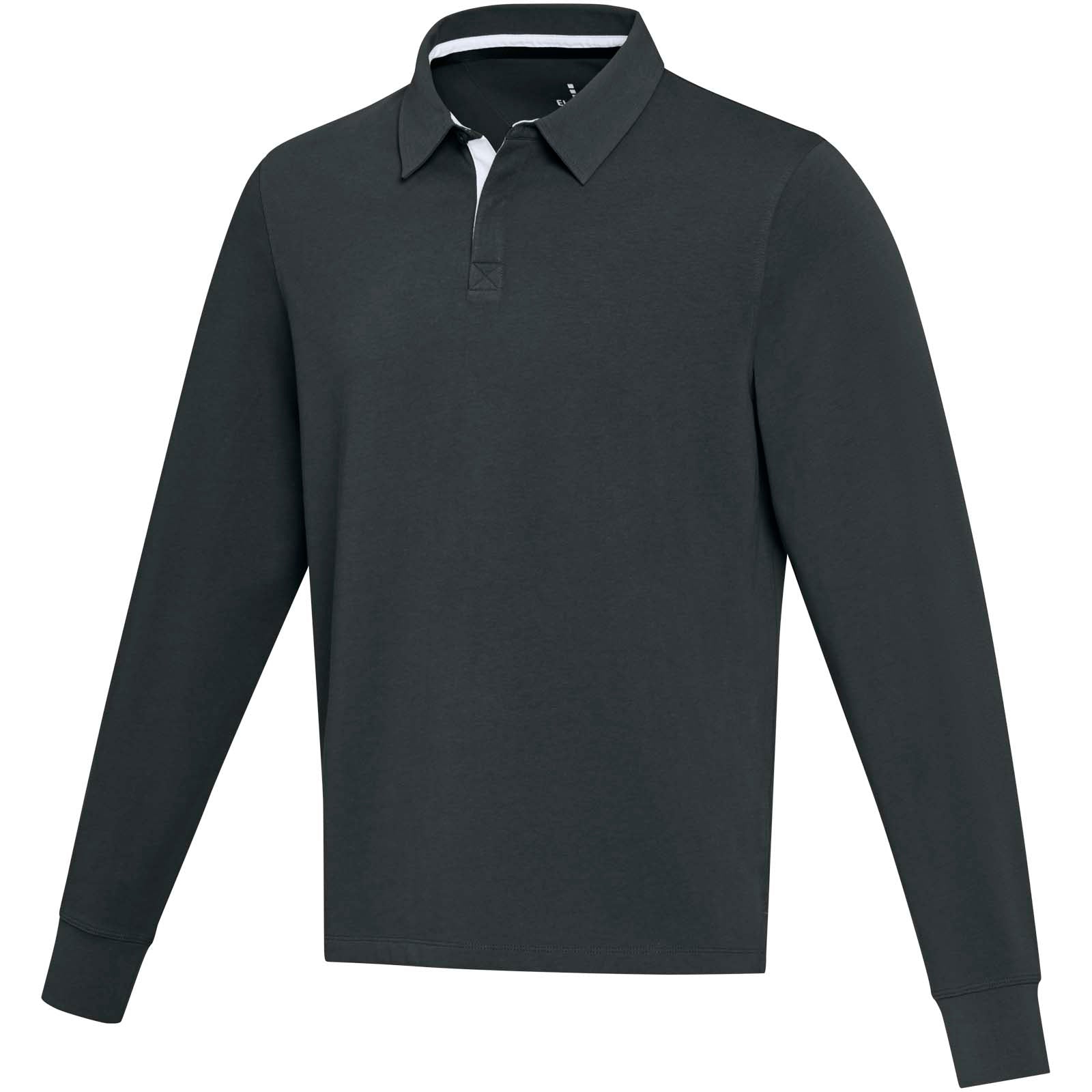 Clyde Rugby Polo Sweatshirt Unisex – Schwarz – XXS