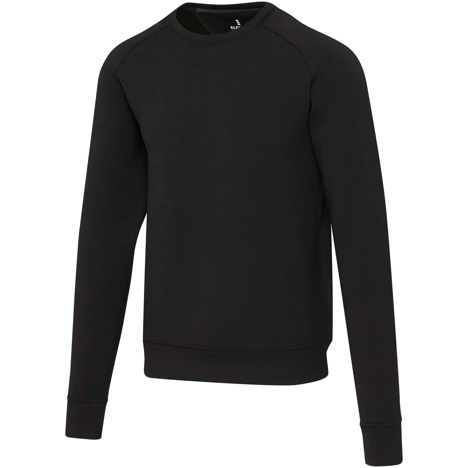 Yukon 350 g/m² Sportpullover mit Rundhalsausschnitt und Interlock Strick Unisex – Schwarz – XXS