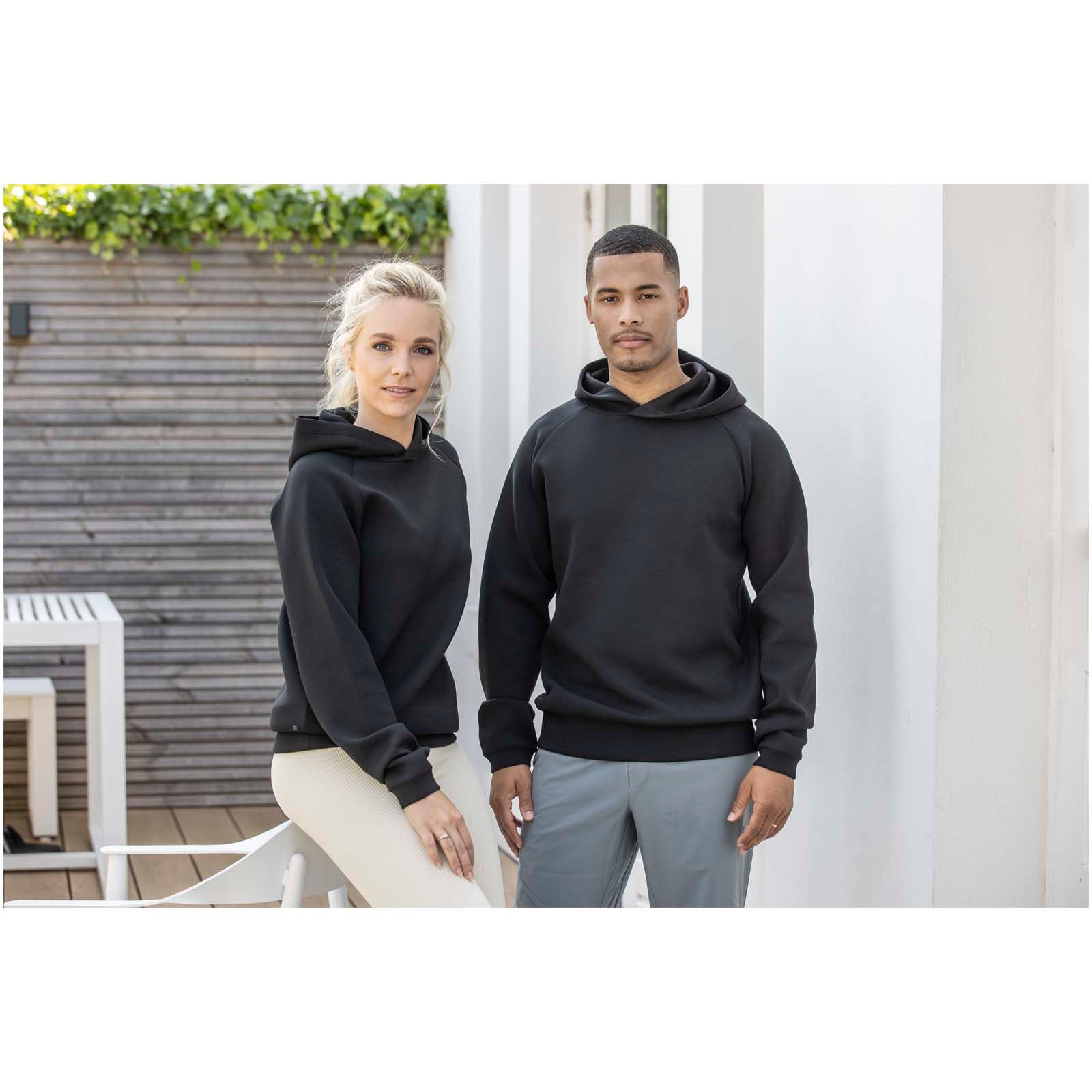 Danali 350 g/m² Sport Kapuzenpullover mit Interlock Strick Unisex