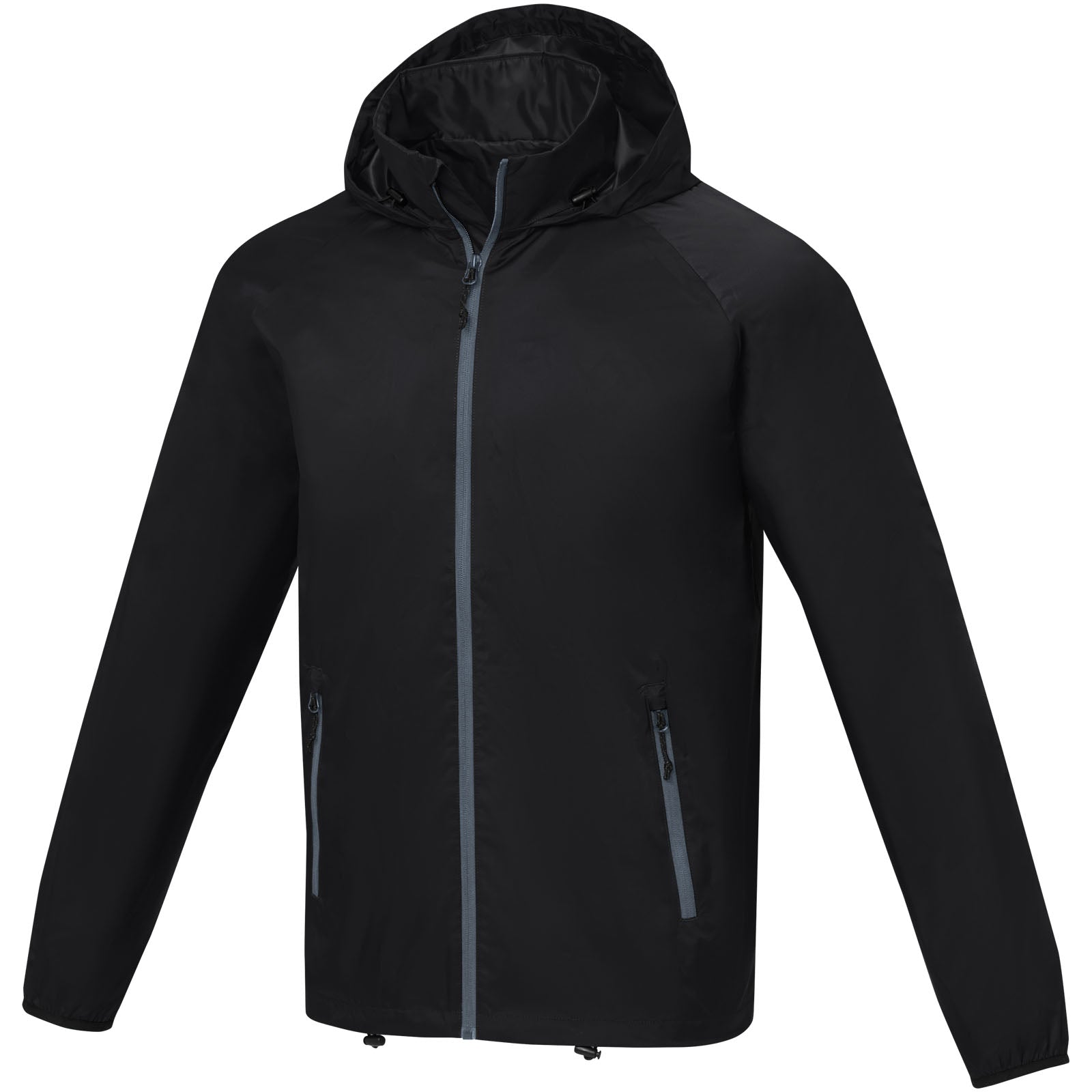 Dinlas leichte Jacke für Herren – Schwarz – 3XL