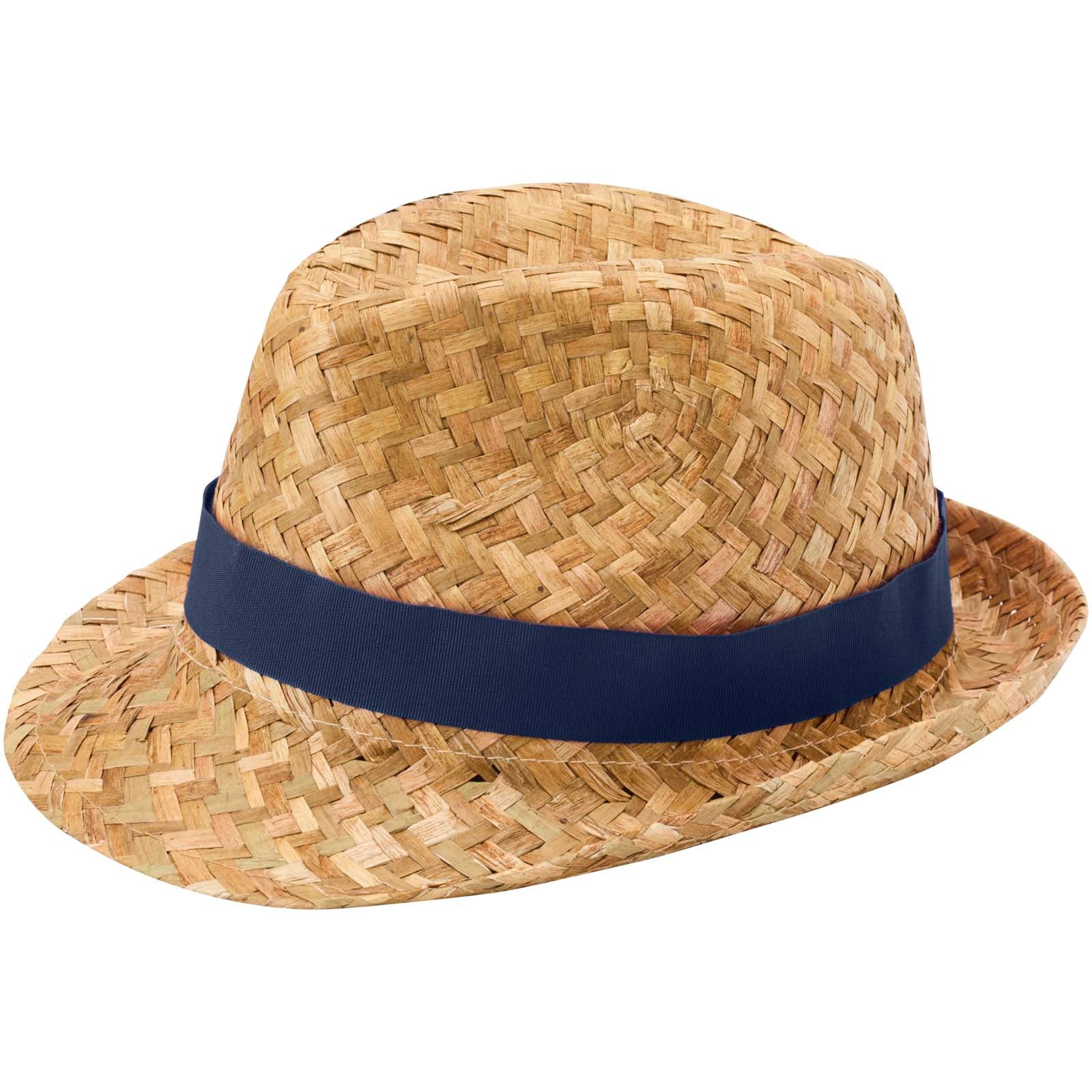 Pricus Strohhut – Navy und Natur