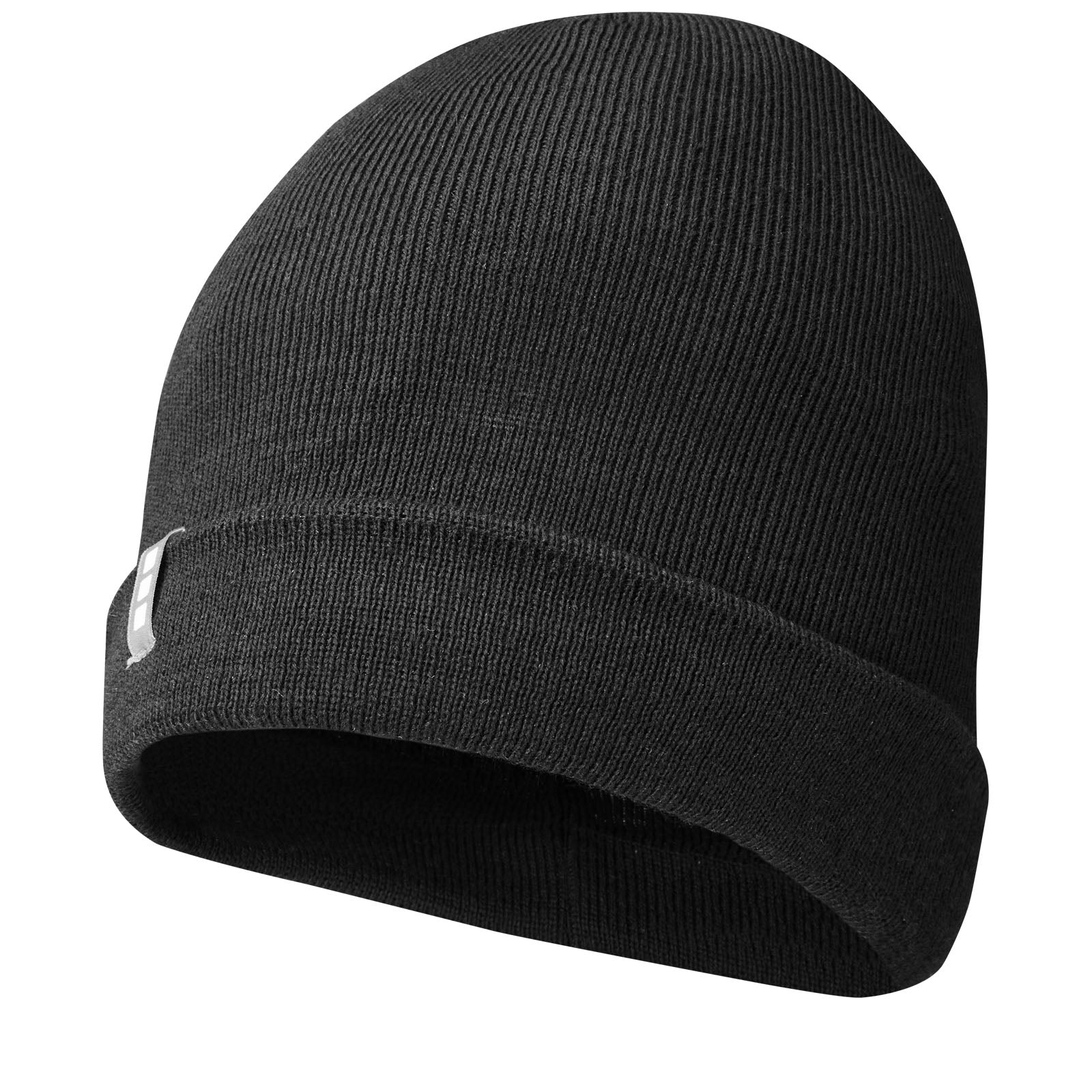 Hale Polylana® Strickmütze – Schwarz