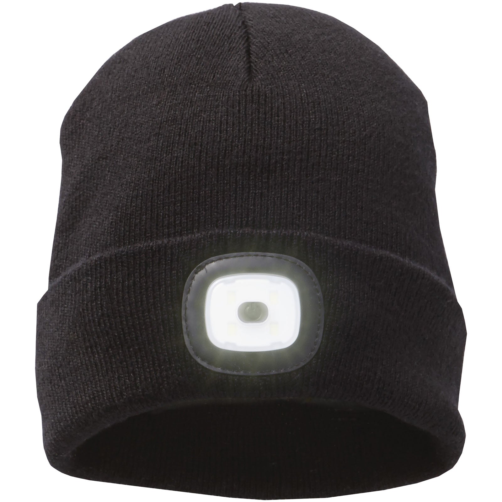 Mighty Mütze mit LED Licht – Schwarz