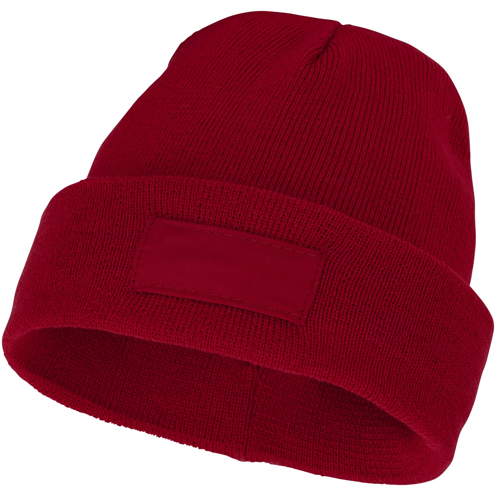 Boreas Mütze mit Aufnäher – Rot