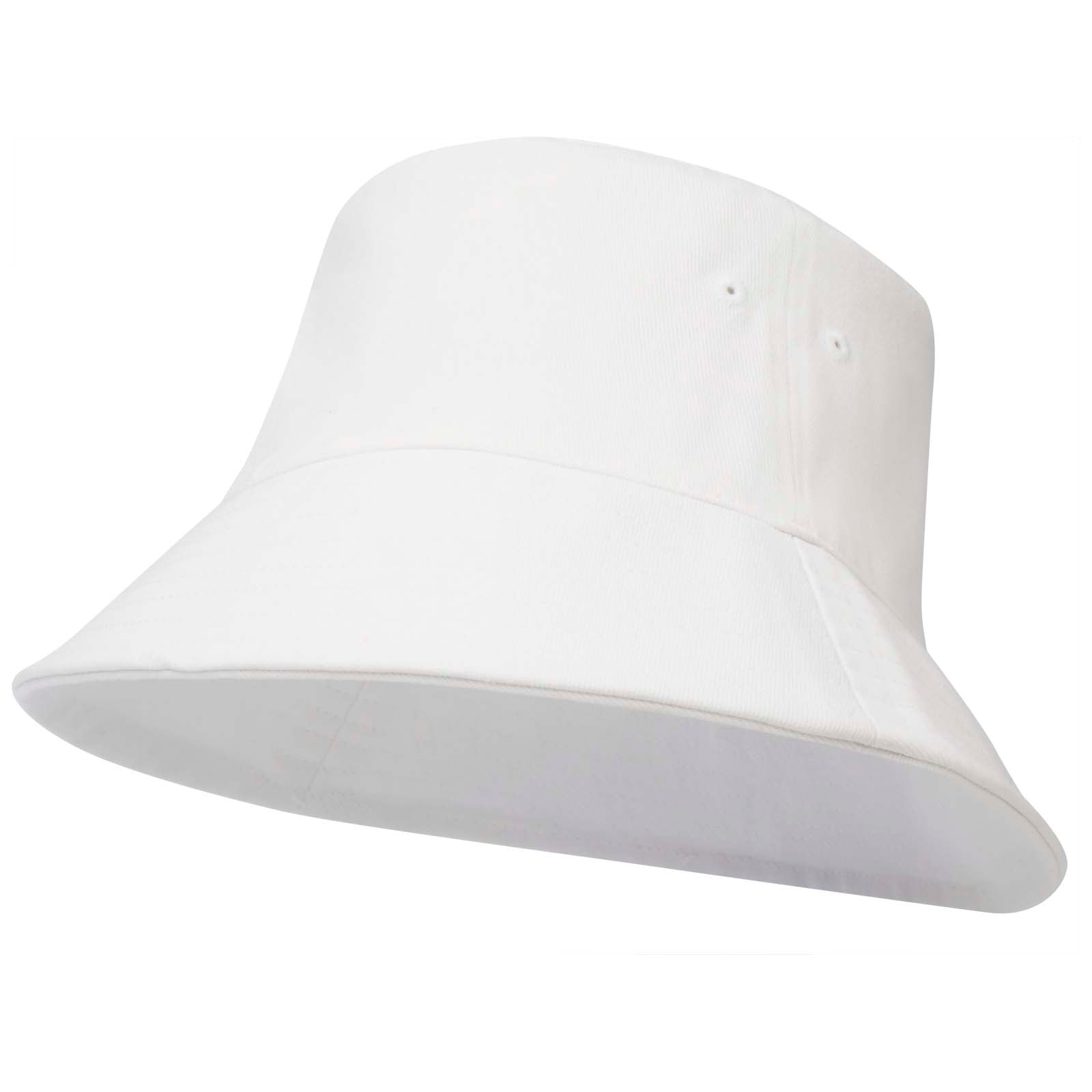 Wicklow 240 g/m² recycelter Sonnenhut – Weiss