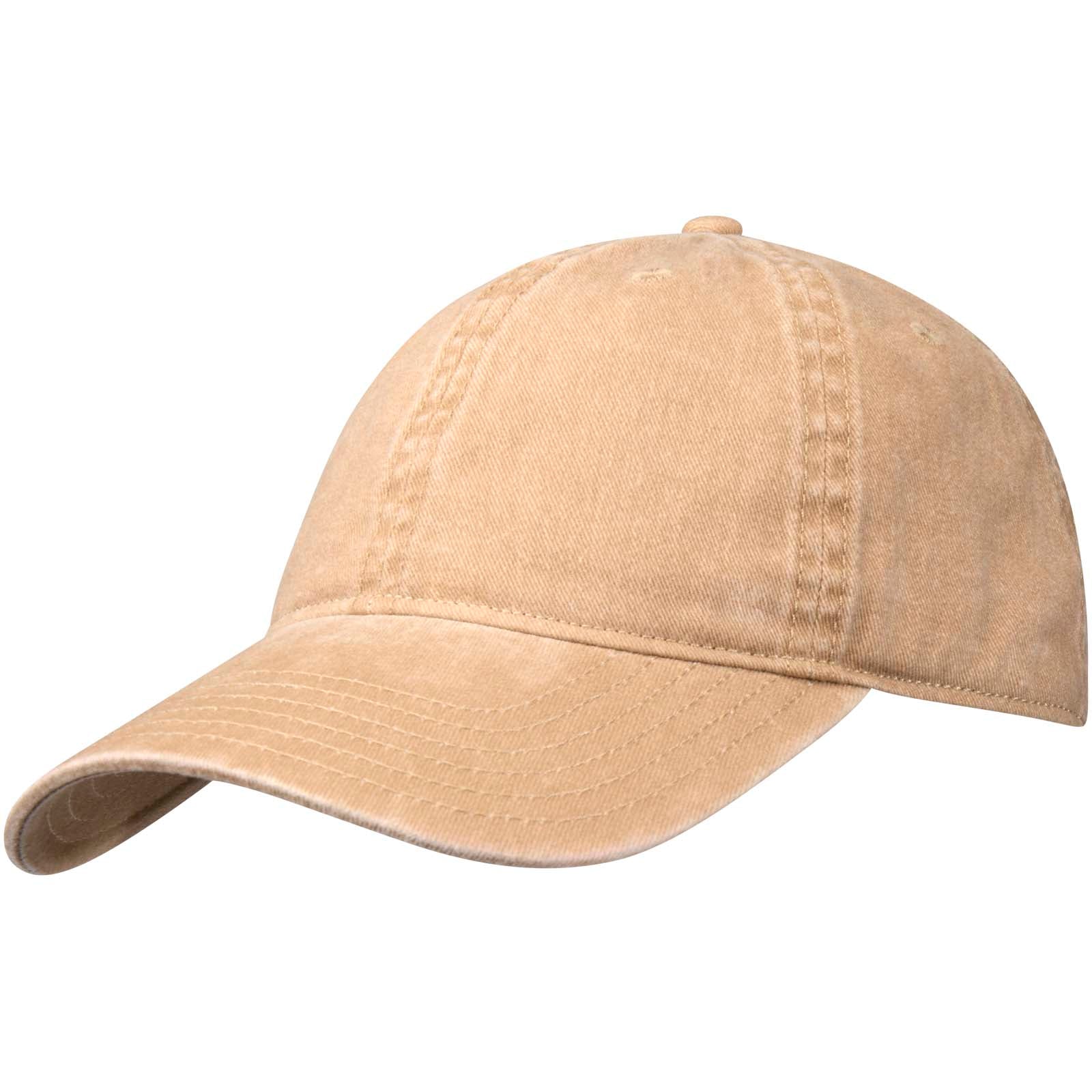 Grafton 270 g/m² Kappe mit 6 Segmenten washed – Oatmeal