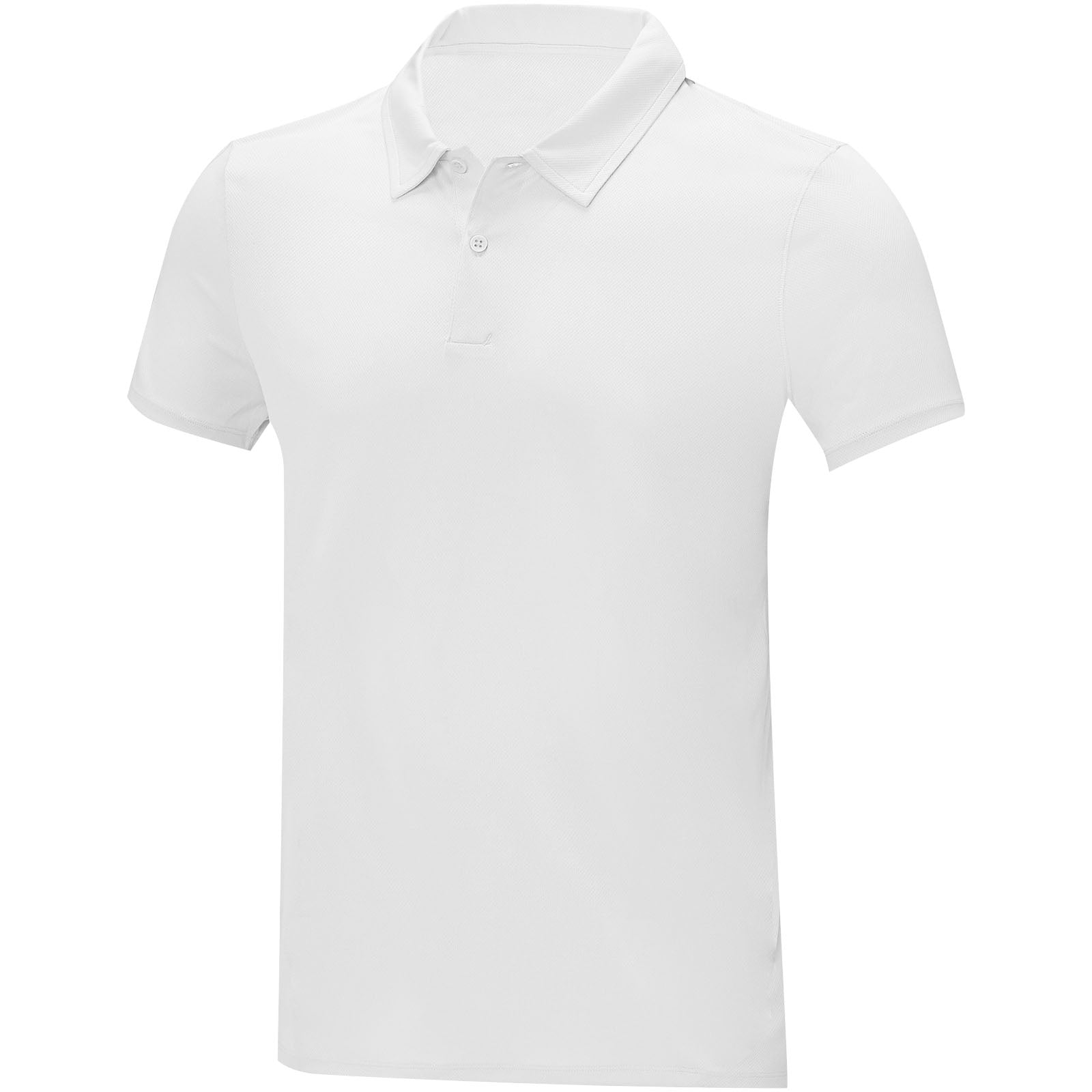Deimos 105 g/m² Poloshirt cool fit mit Kurzärmeln für Herren – Weiss – 5XL