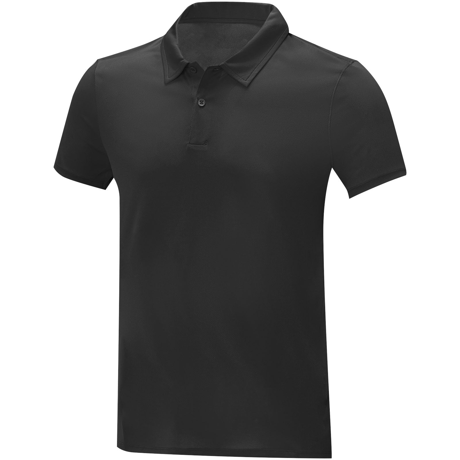 Deimos 105 g/m² Poloshirt cool fit mit Kurzärmeln für Herren – Schwarz – 5XL