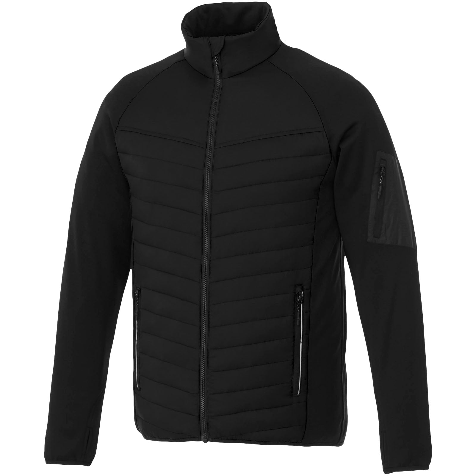 Banff Hybrid wattierte Jacke für Herren – Schwarz – XXL