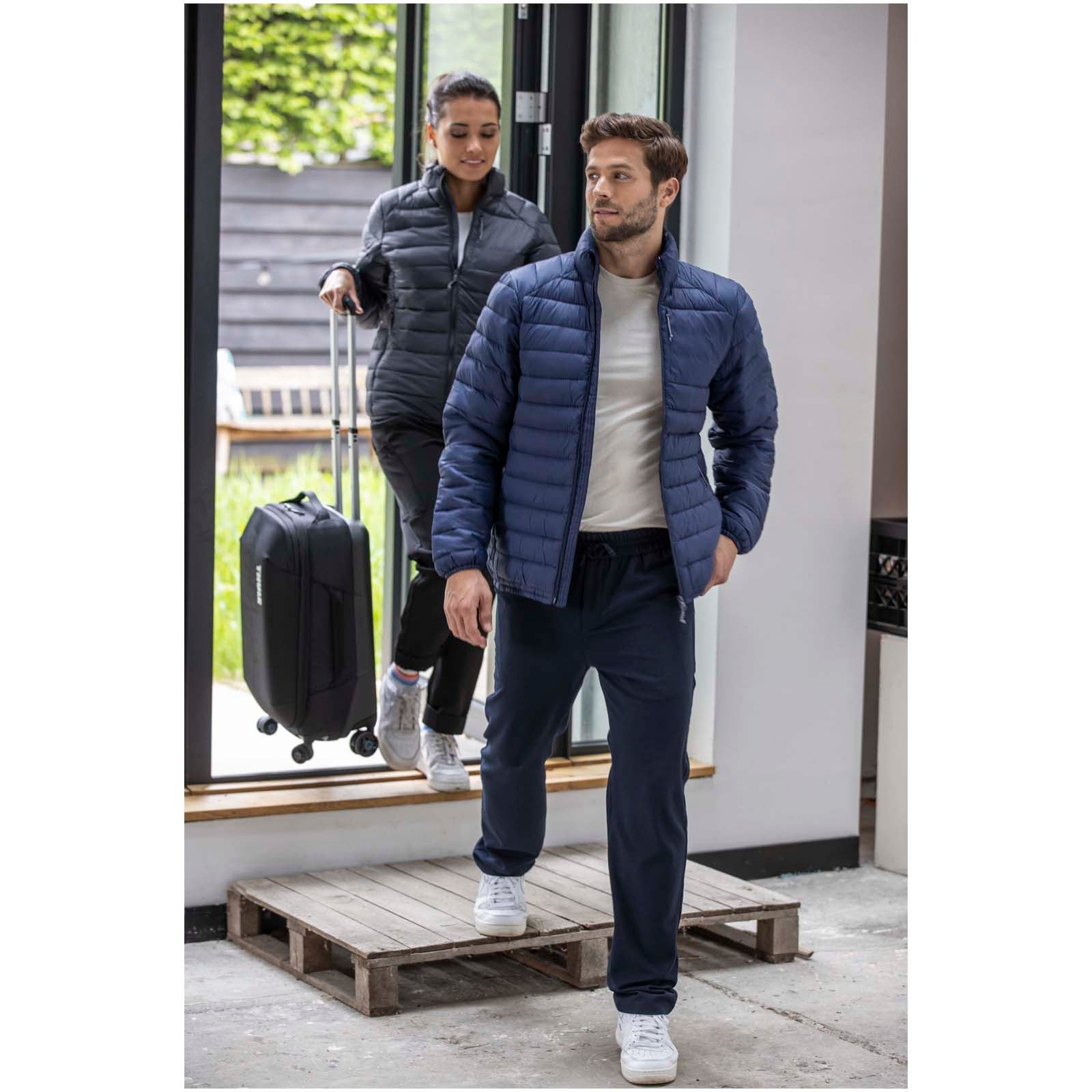 Pallas recycelte wattierte Jacke für Herren