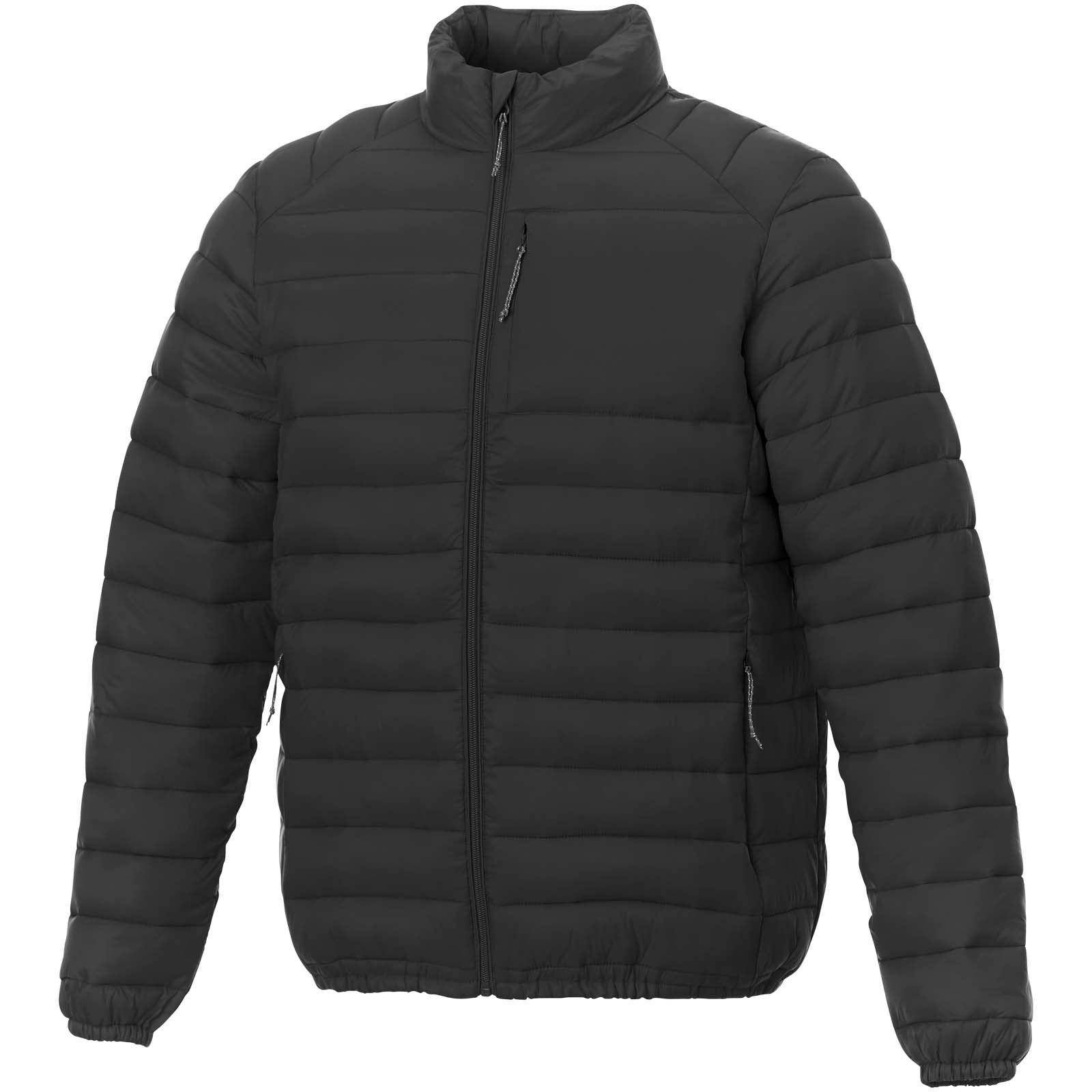 Pallas recycelte wattierte Jacke für Herren – Schwarz – 3XL