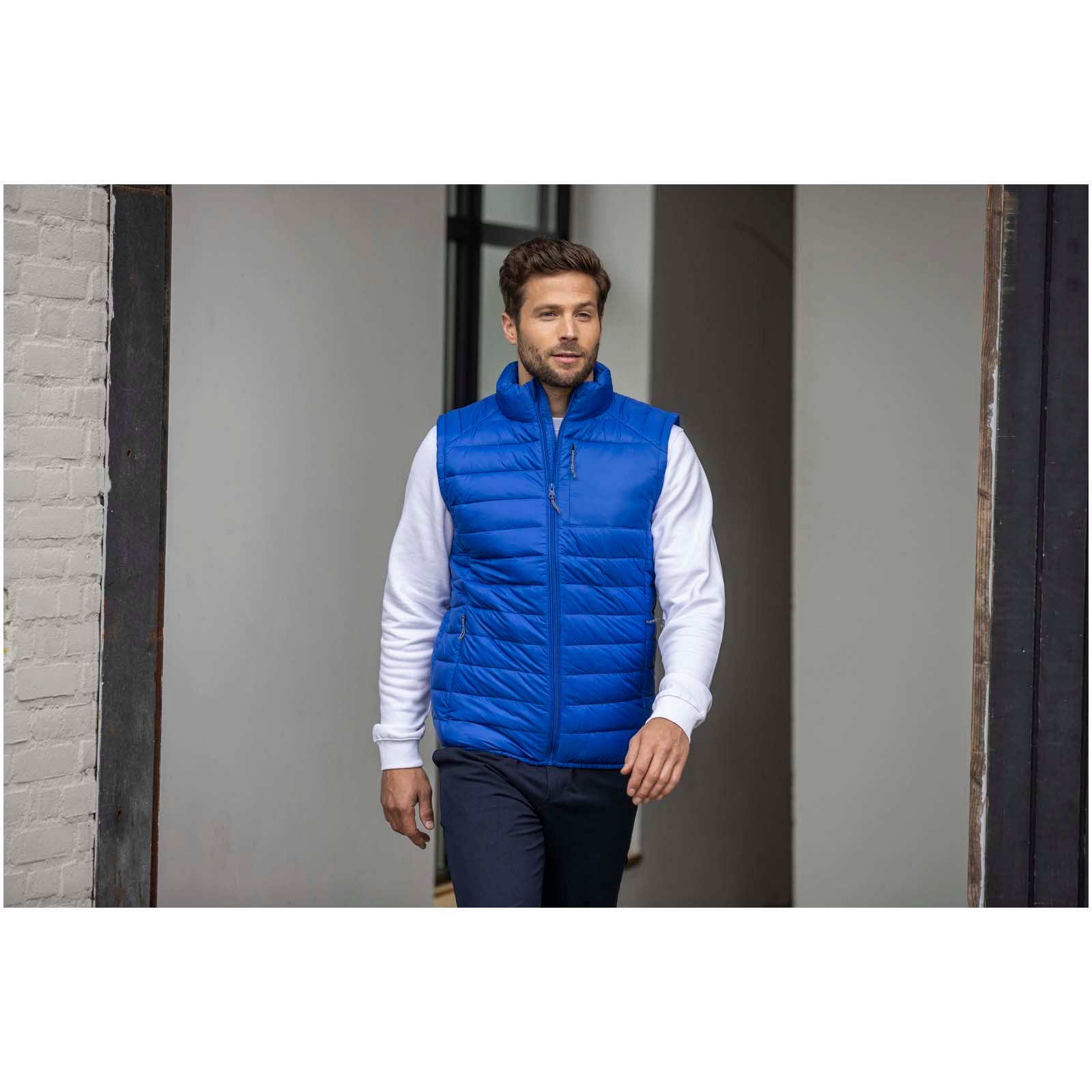 Pallas recycelter wattierter Bodywarmer für Herren