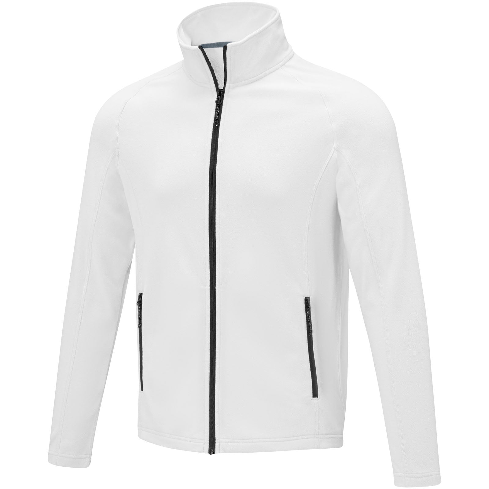 Zelus Fleecejacke für Herren – Weiss – 3XL