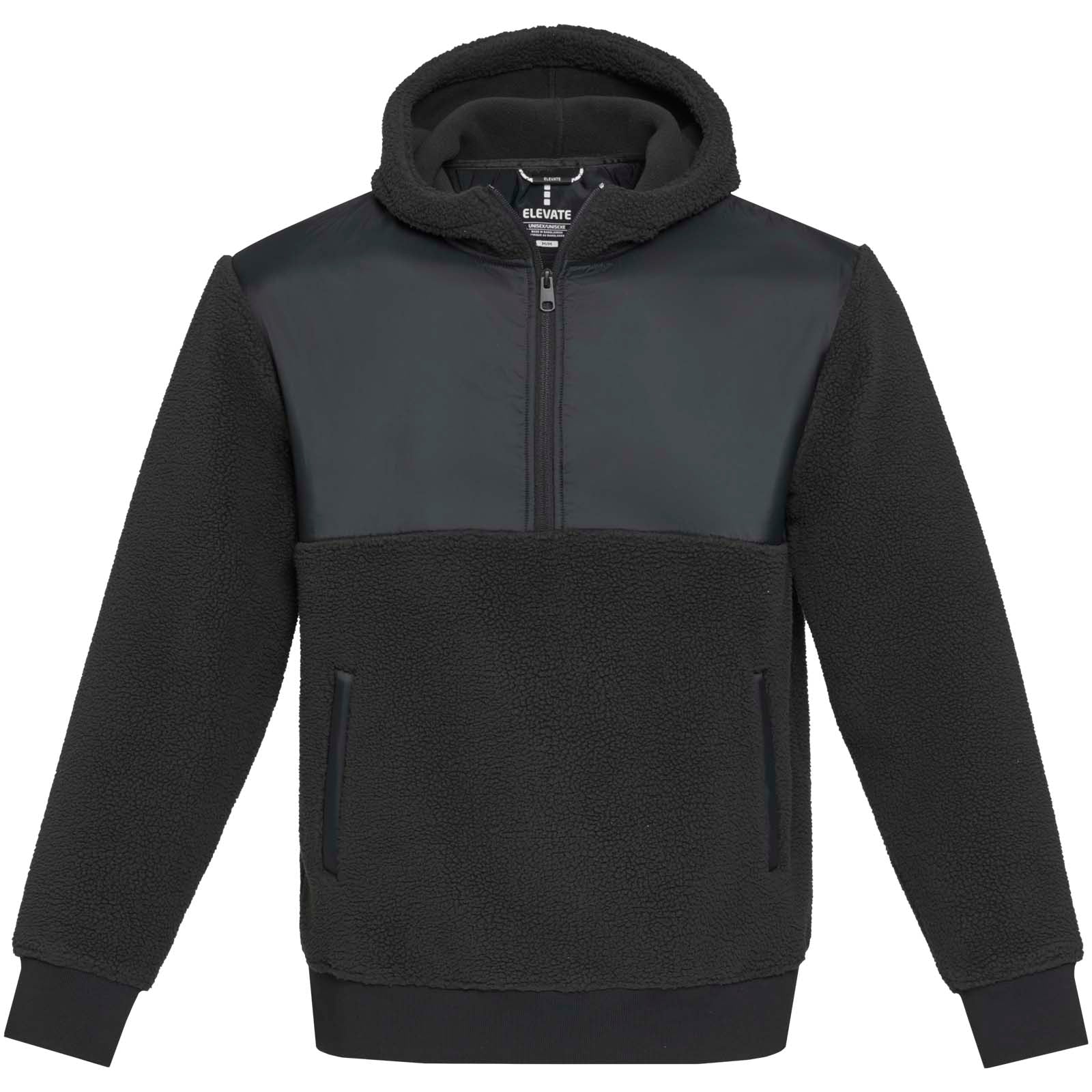 Evans 370 g/m² Sherpa Fleecepullover Half-Zip Unisex