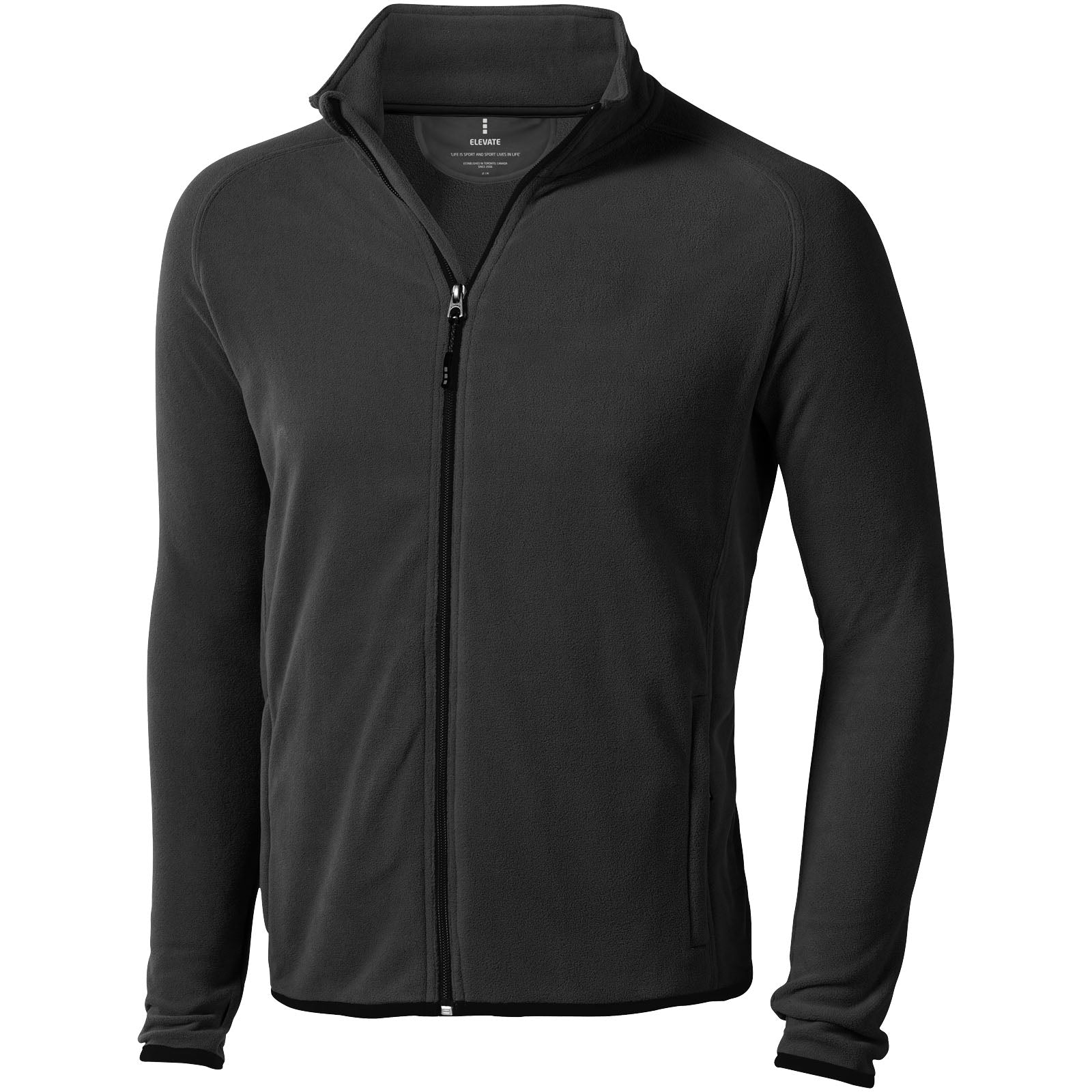 Brossard Fleecejacke für Herren – Anthrazit – 3XL
